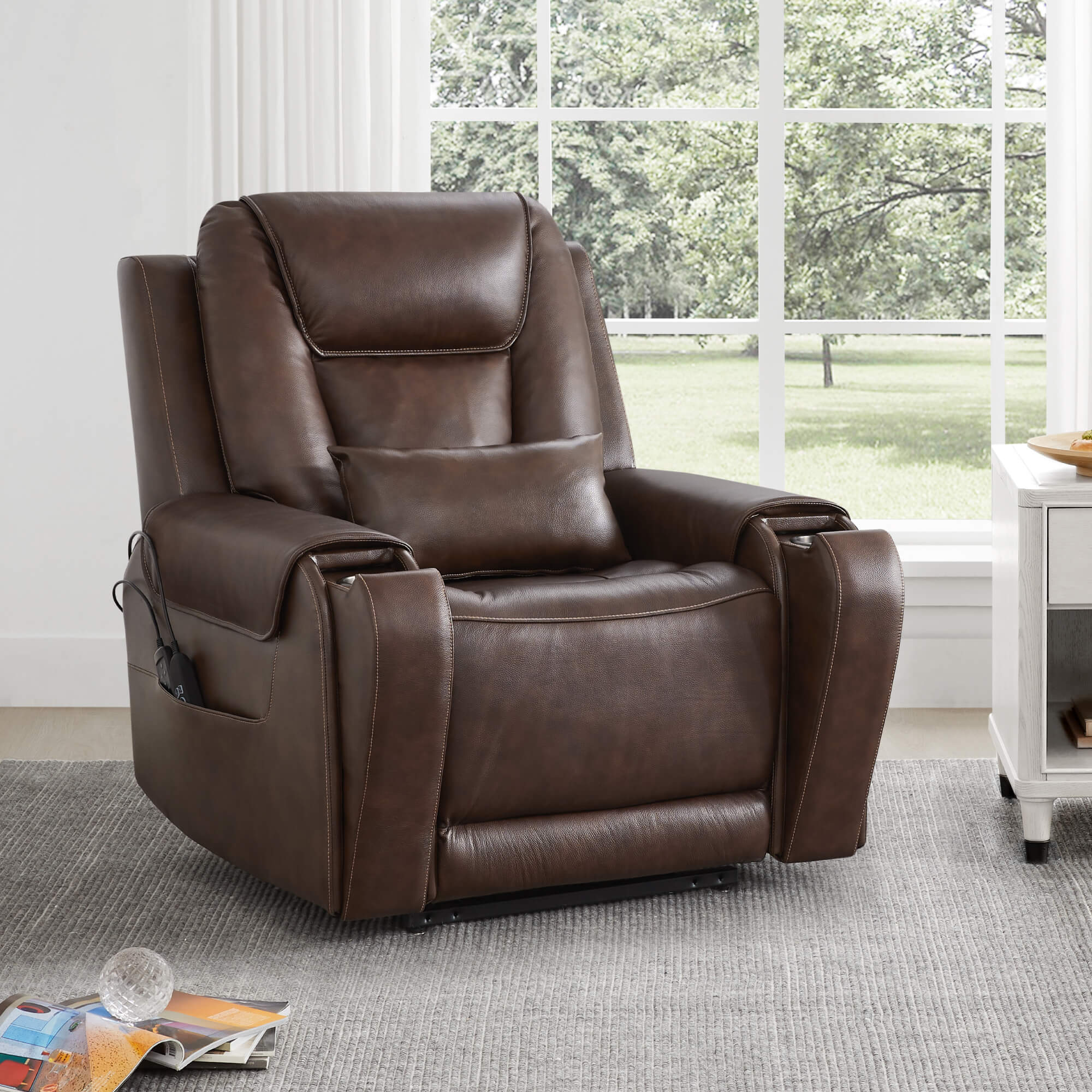 Davin Power Lift Assist Infinite Position Recliner