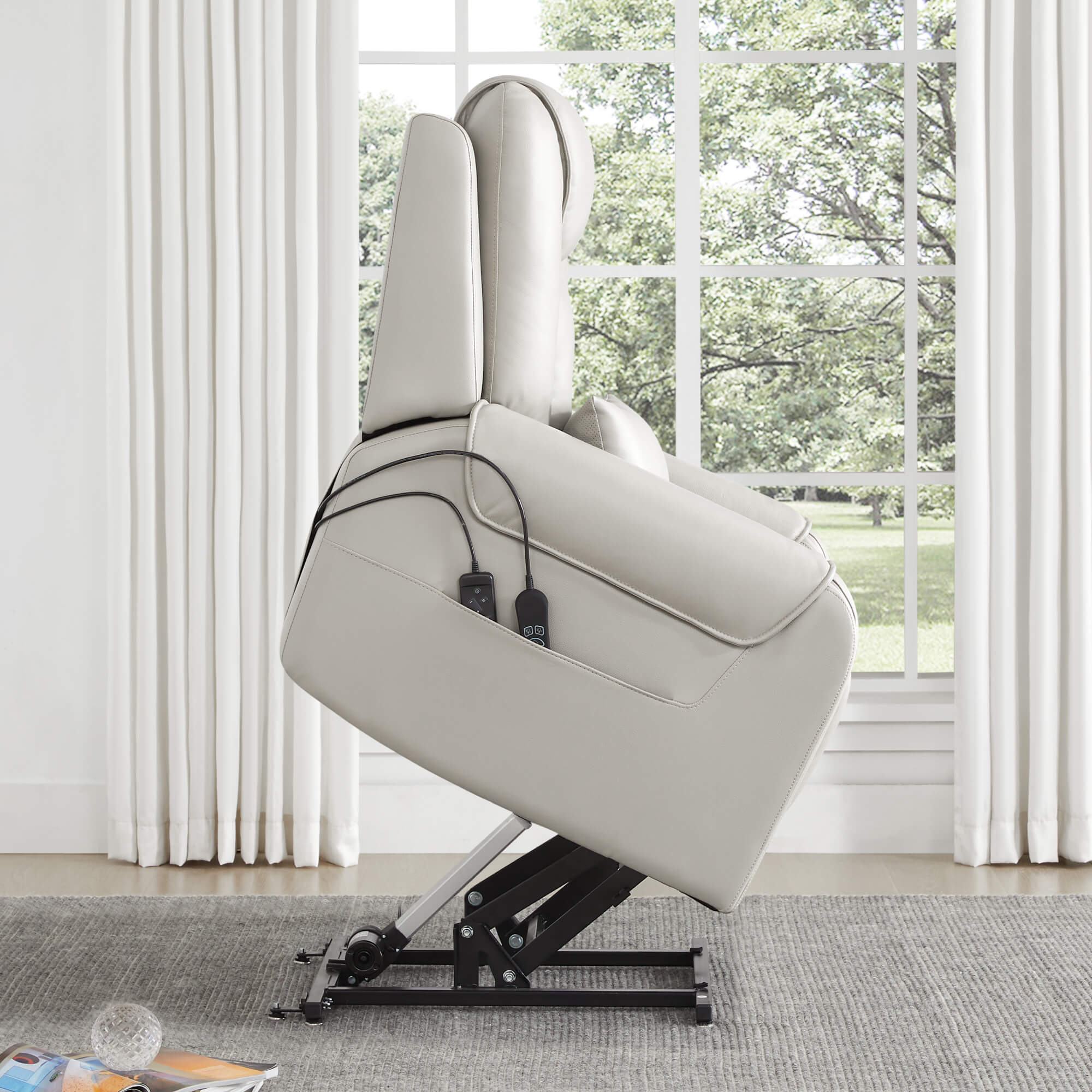 Davin Power Lift Assist Infinite Position Recliner