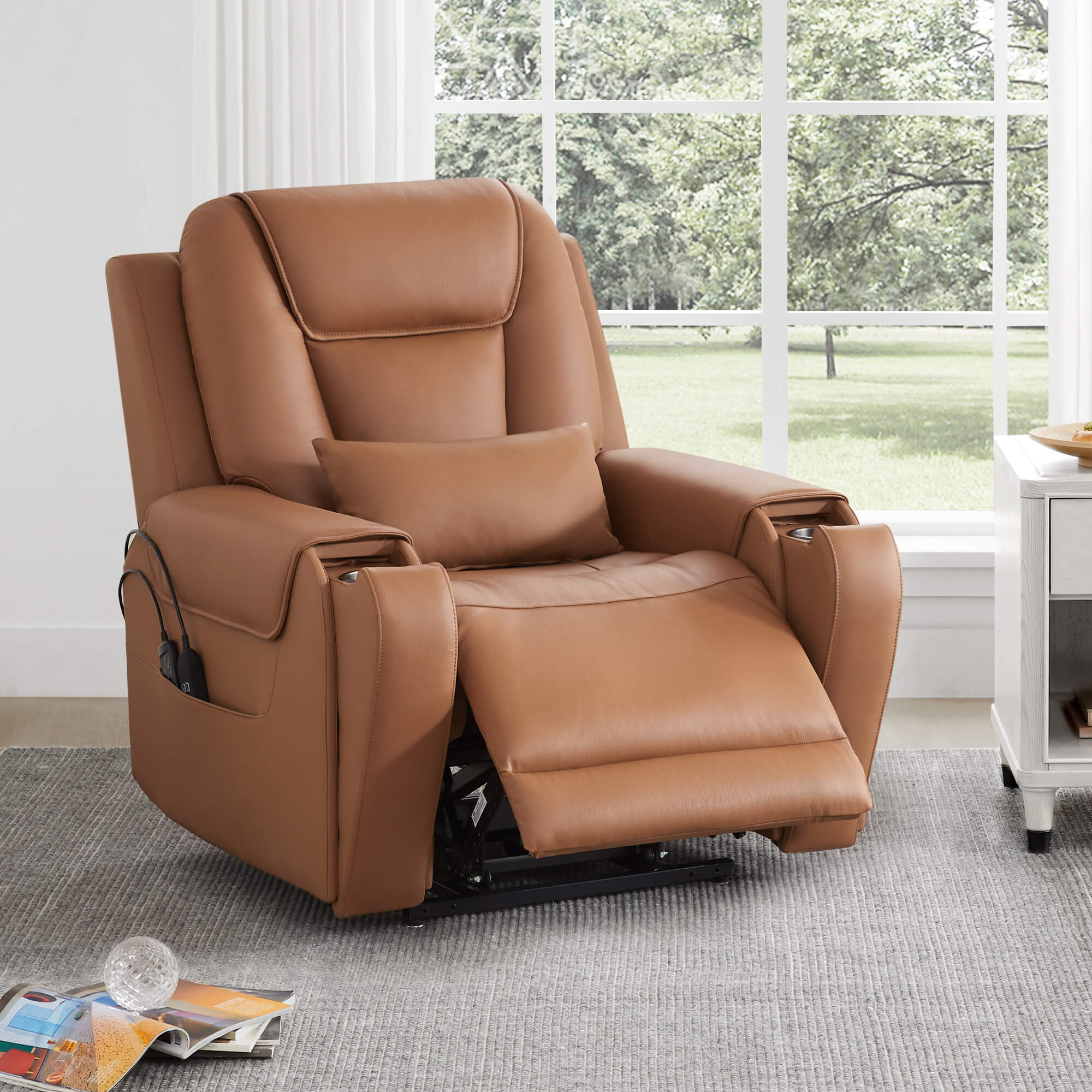Davin Power Lift Assist Infinite Position Recliner