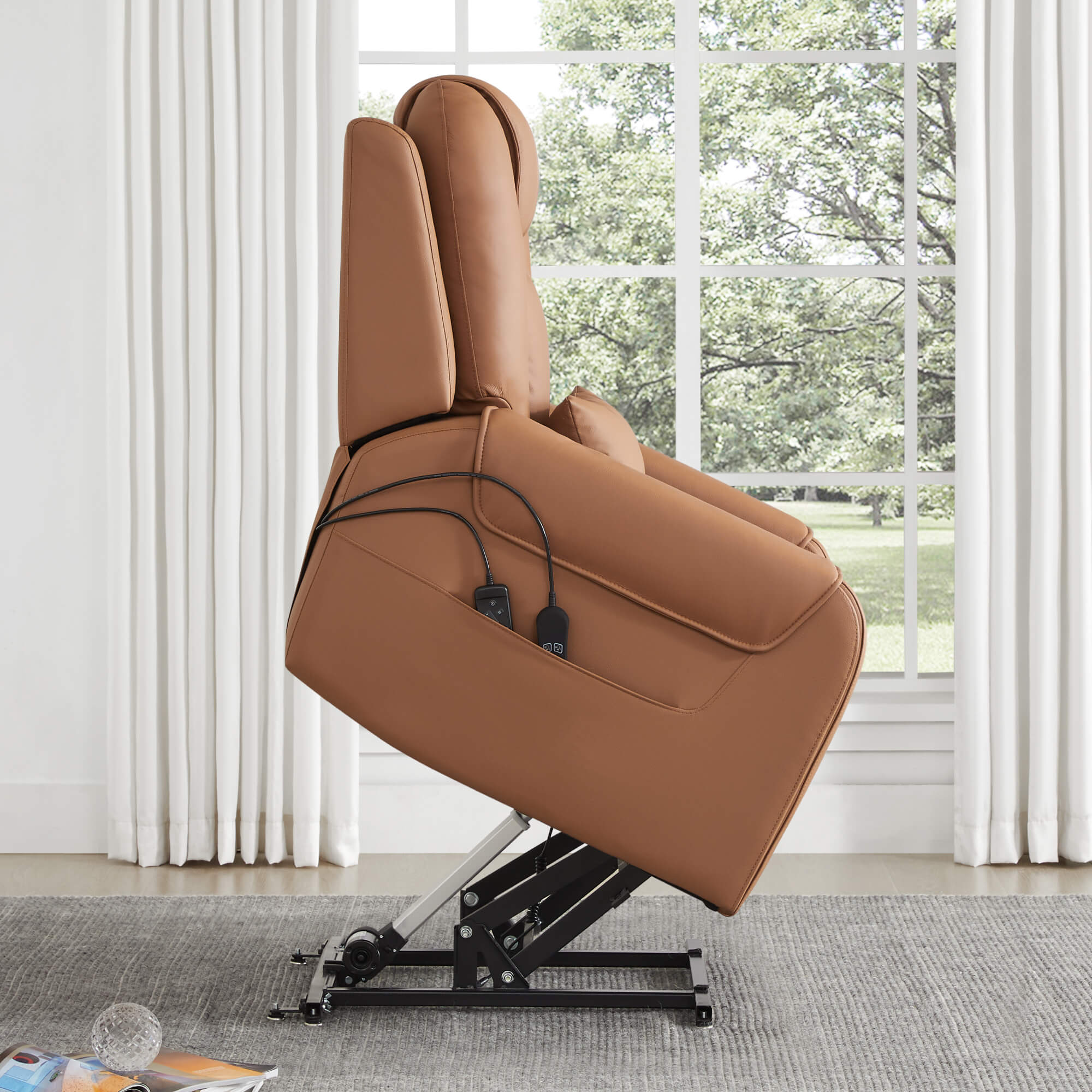 Davin Power Lift Assist Infinite Position Recliner