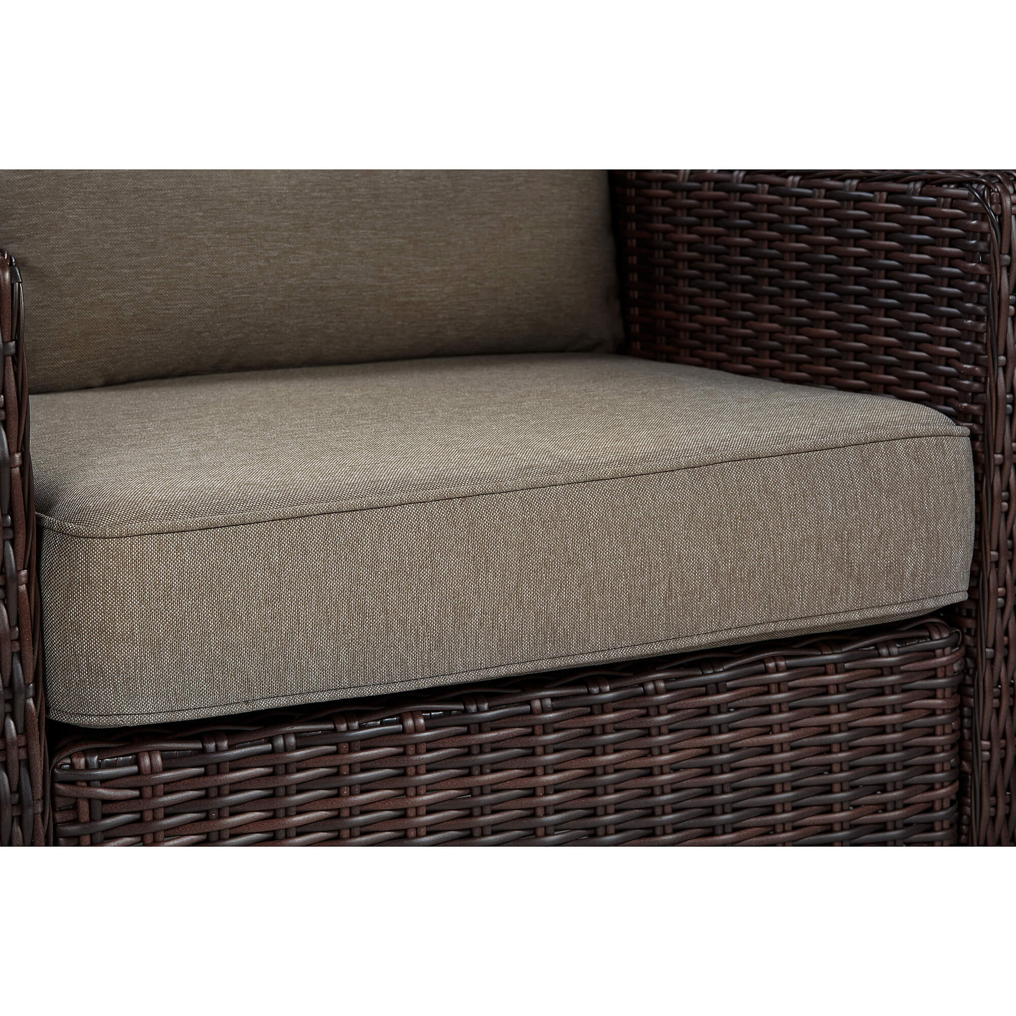 Elara Rattan Outdoor Rocking Swivel Accent Chair