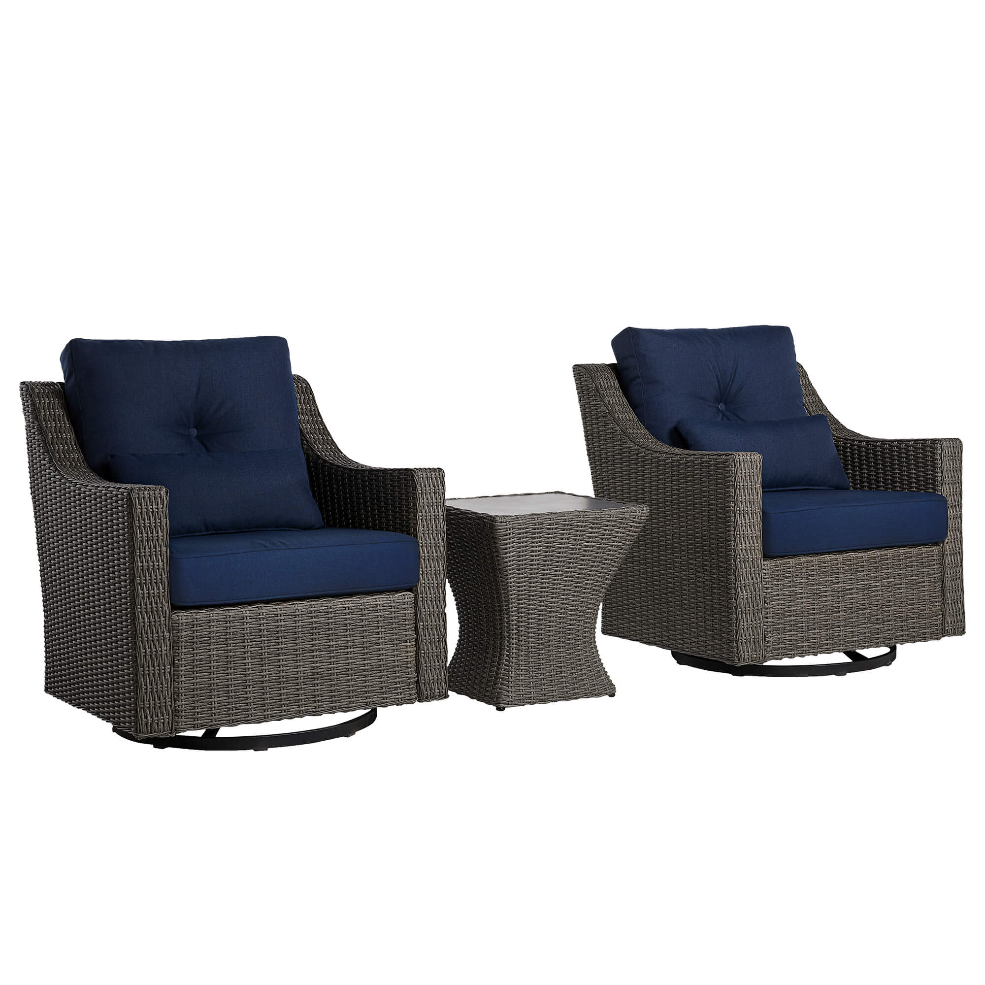 Elara Rattan Outdoor Bistro Set