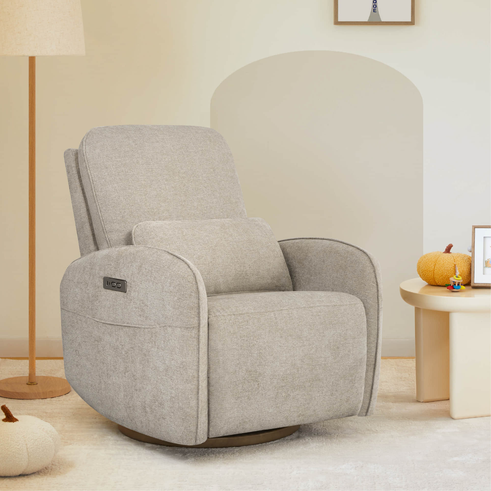 Errol Power Swivel Nursery Glider Recliner