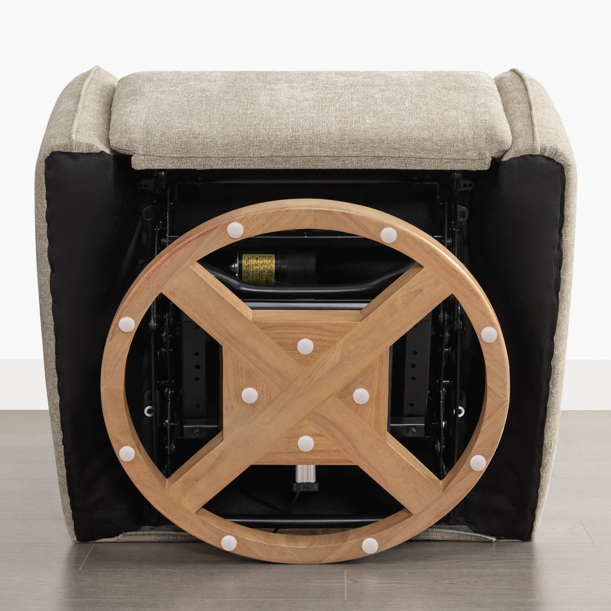 Errol Power Swivel Nursery Glider Recliner