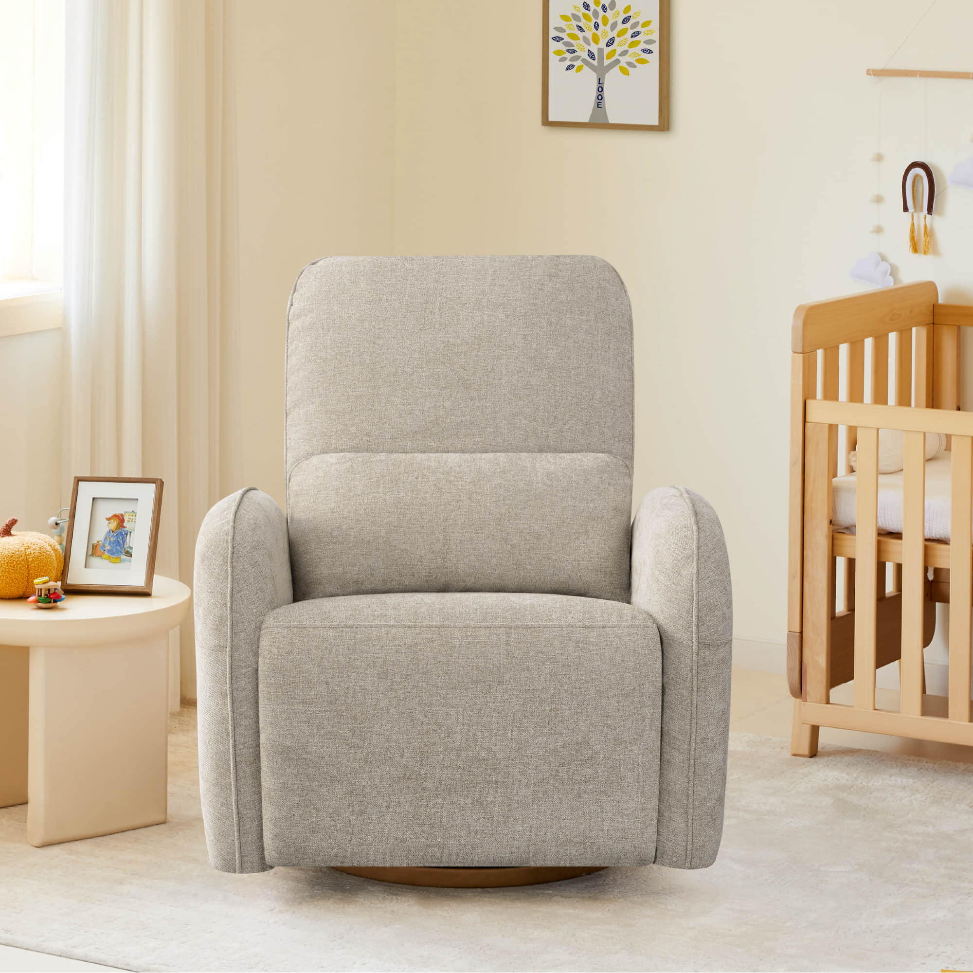 Errol Power Swivel Nursery Glider Recliner