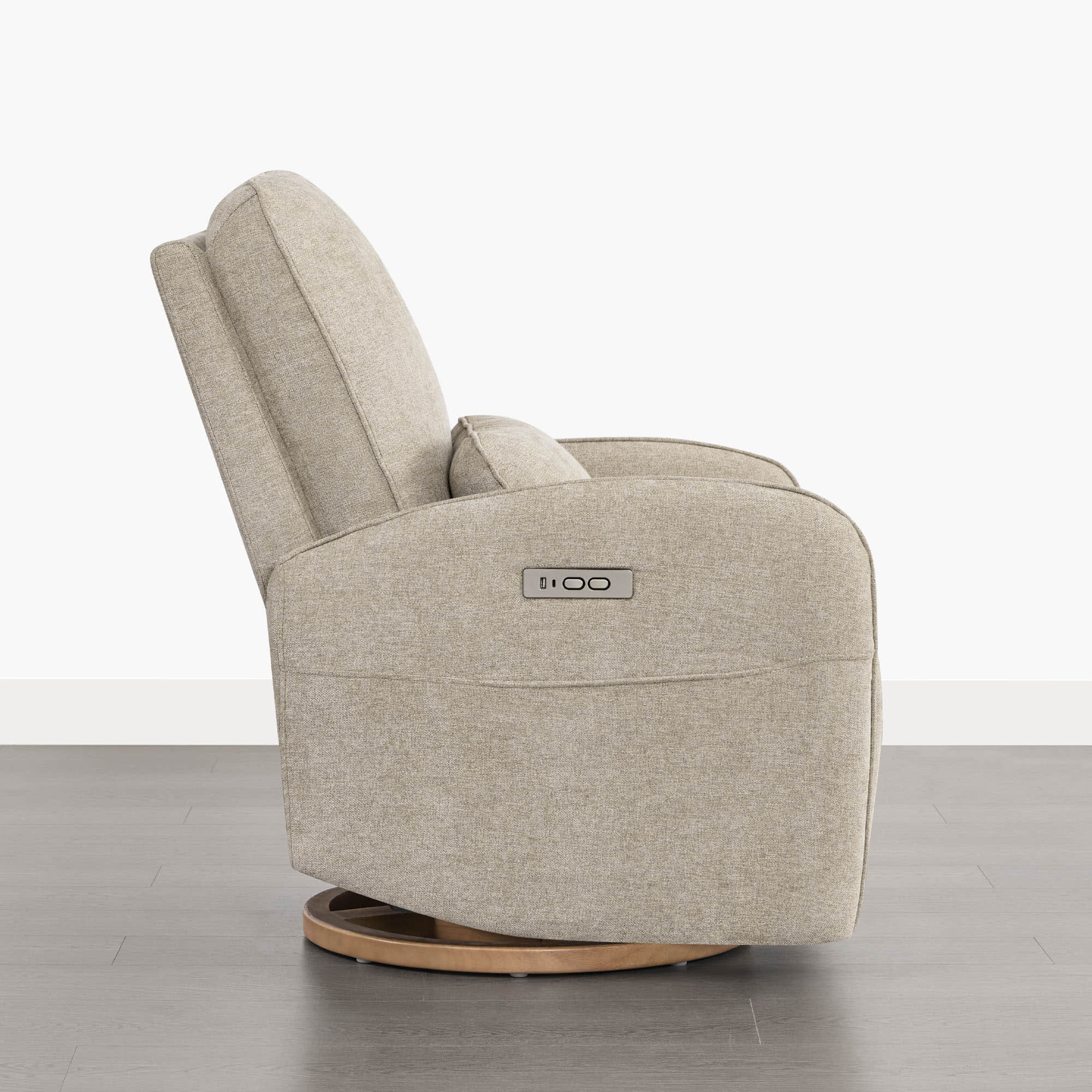 Errol Power Swivel Nursery Glider Recliner