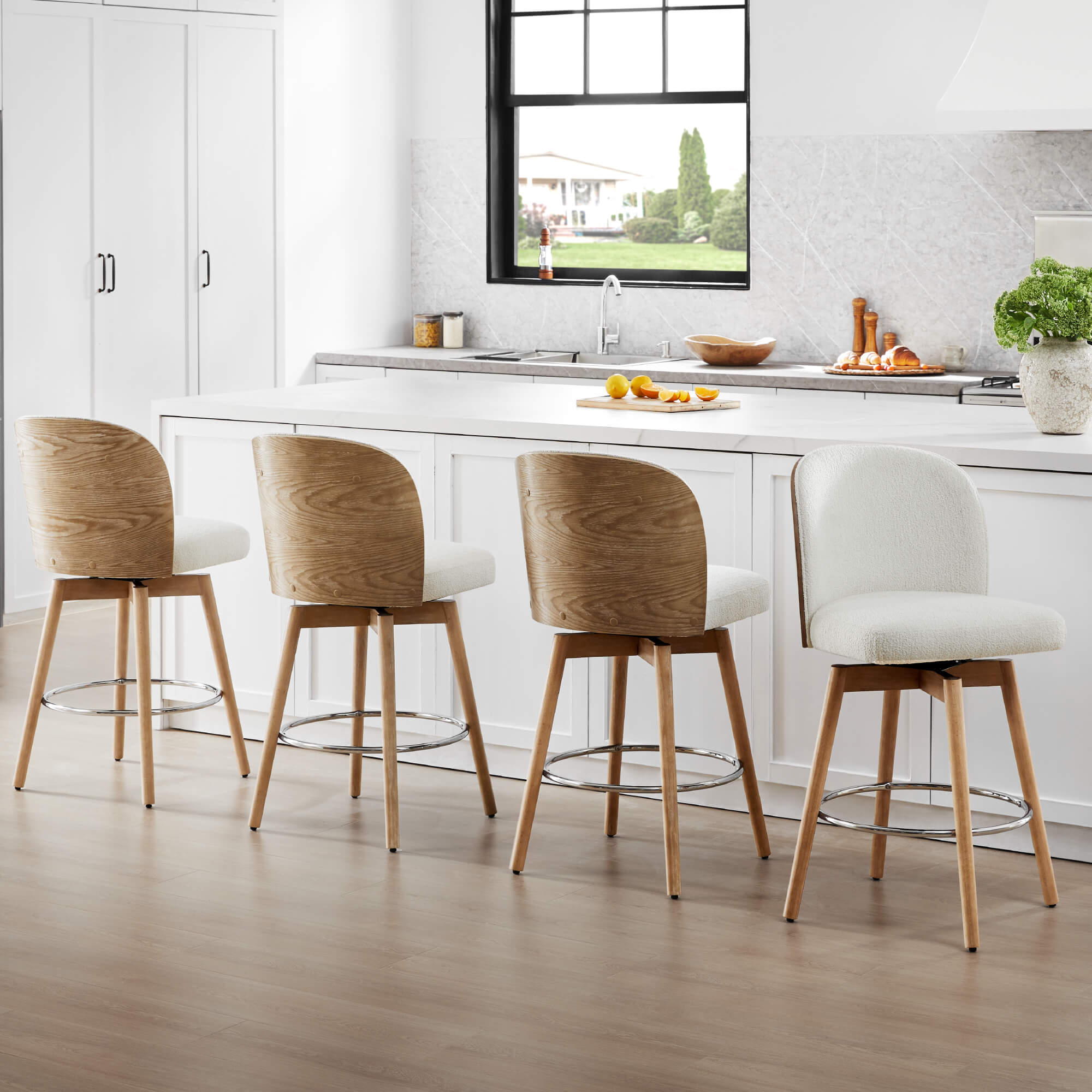 Gianna Swivel Counter Stool