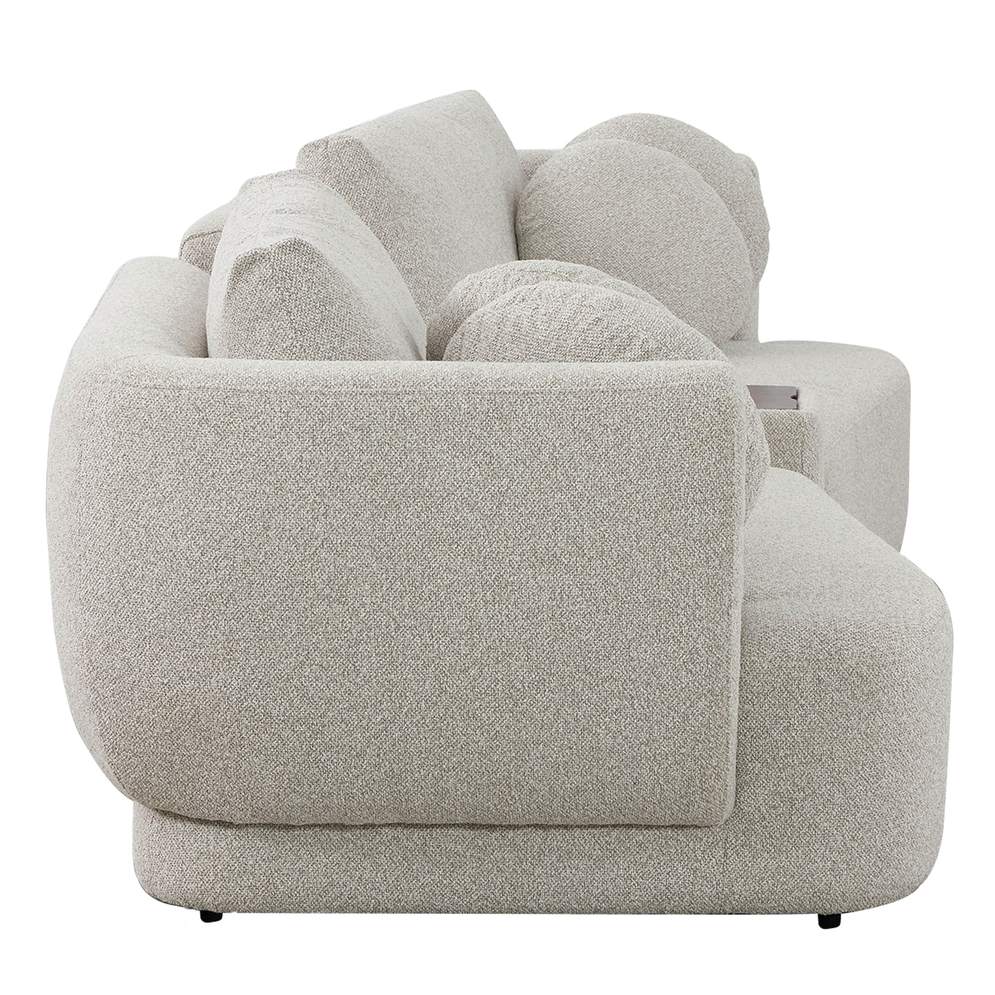 Grace 2-Seat Modular Curved Sofa – Generously Sized Design