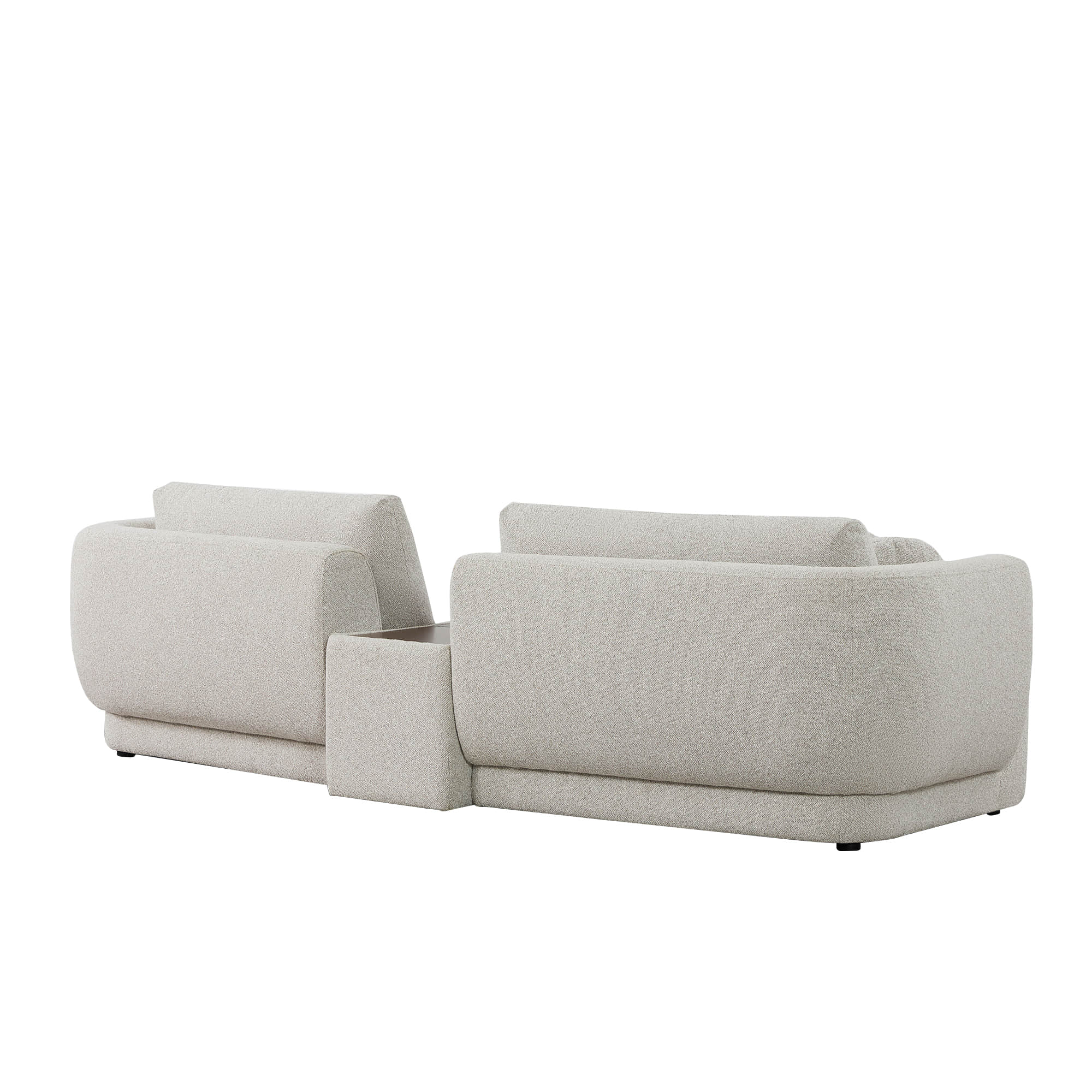 Grace 2-Seat Modular Curved Sofa – Generously Sized Design