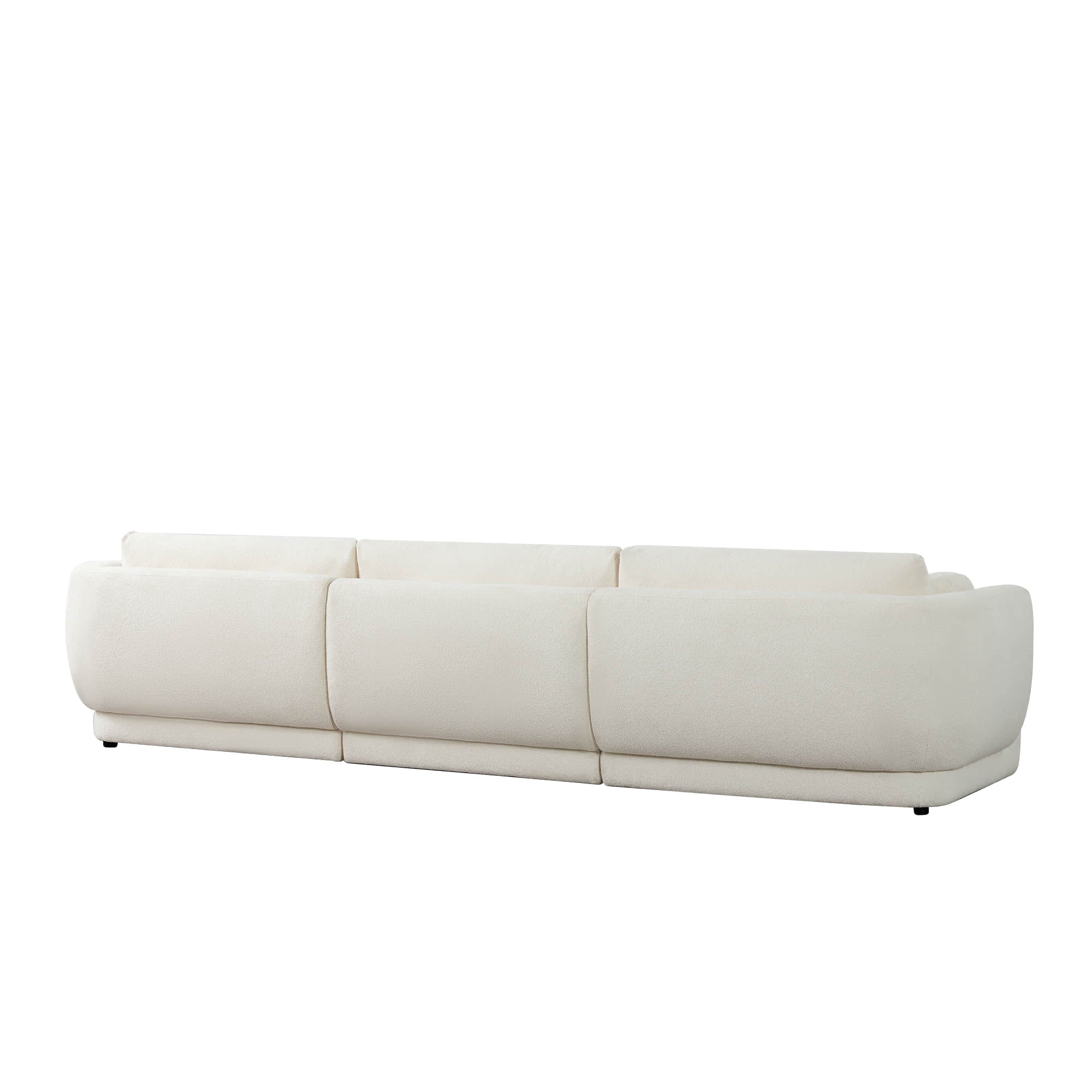 Grace 3-Seat Modular Curved Sofa – Generously Sized Design