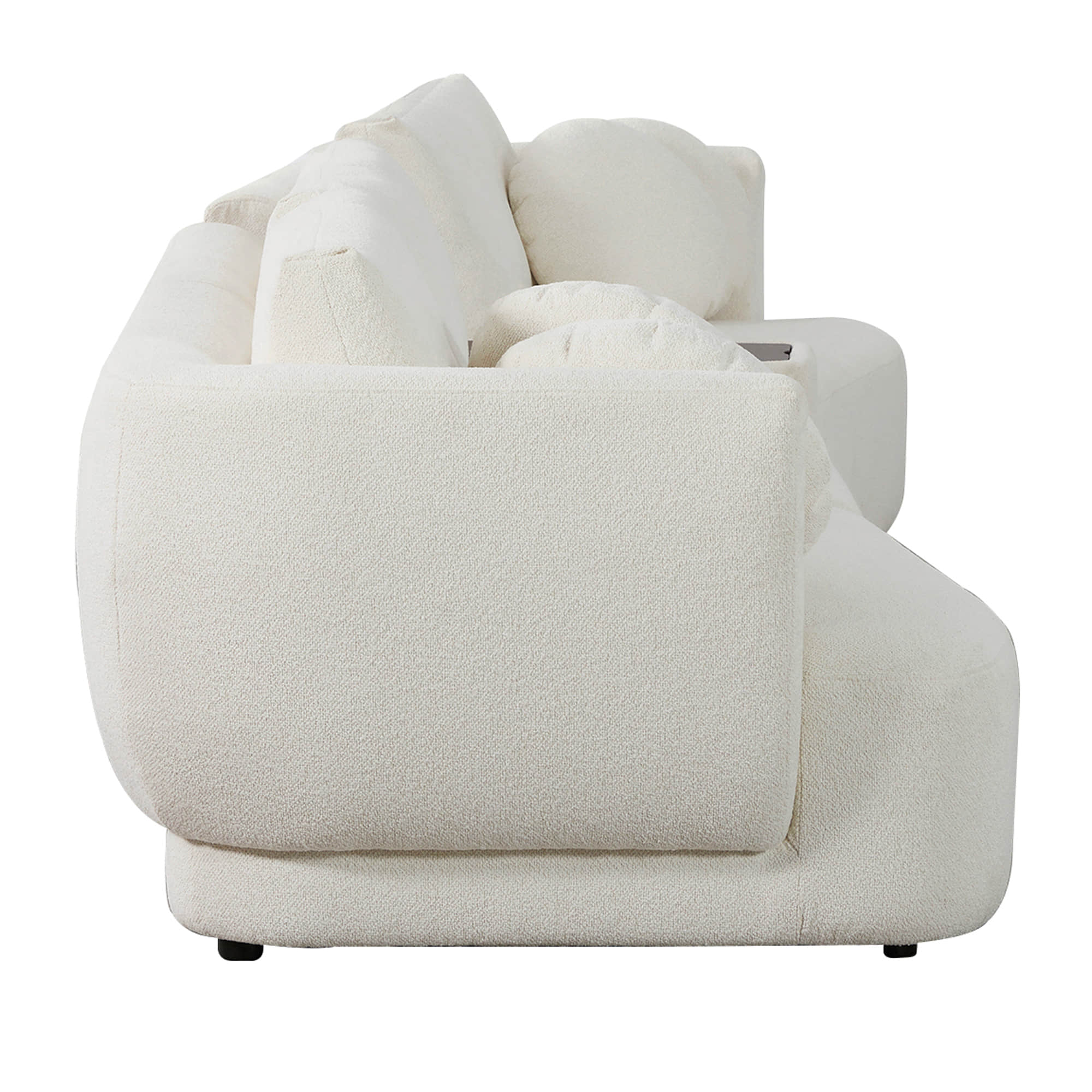 Grace 3-Seat Modular Curved Sofa – Generously Sized Design