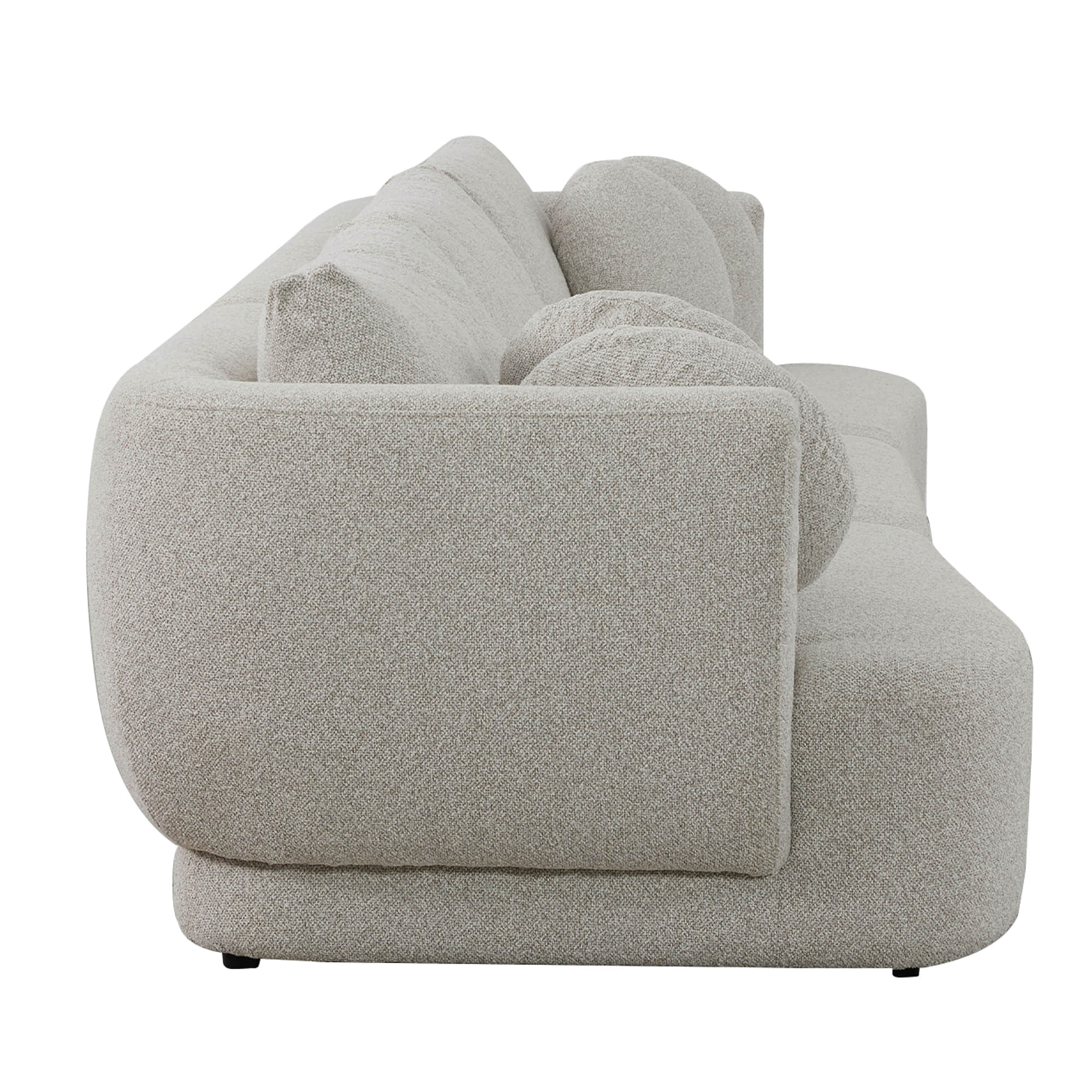 Grace 3-Seat Modular Curved Sofa – Generously Sized Design