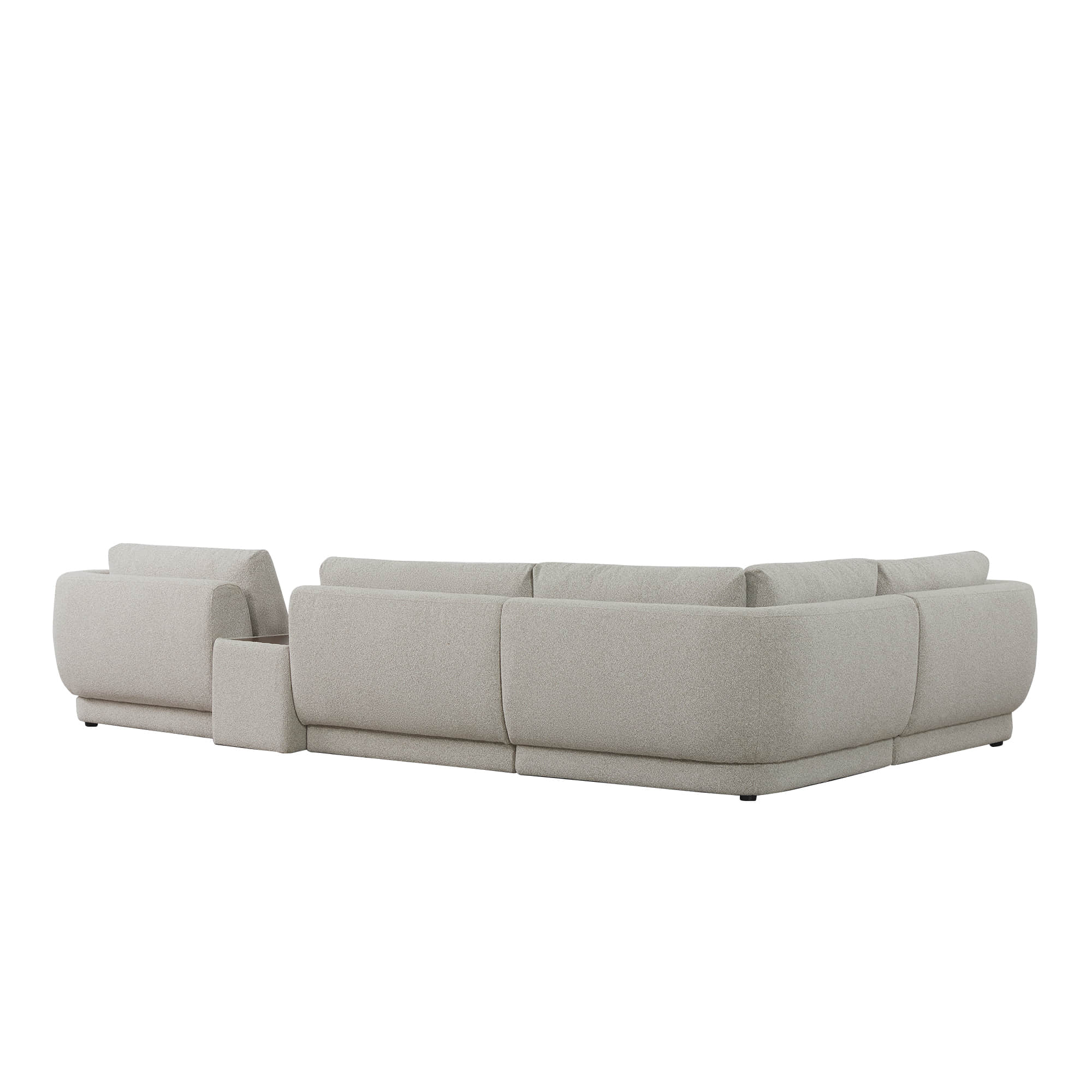 Grace 4-Seat Modular Curved Sofa – Generously Sized Design