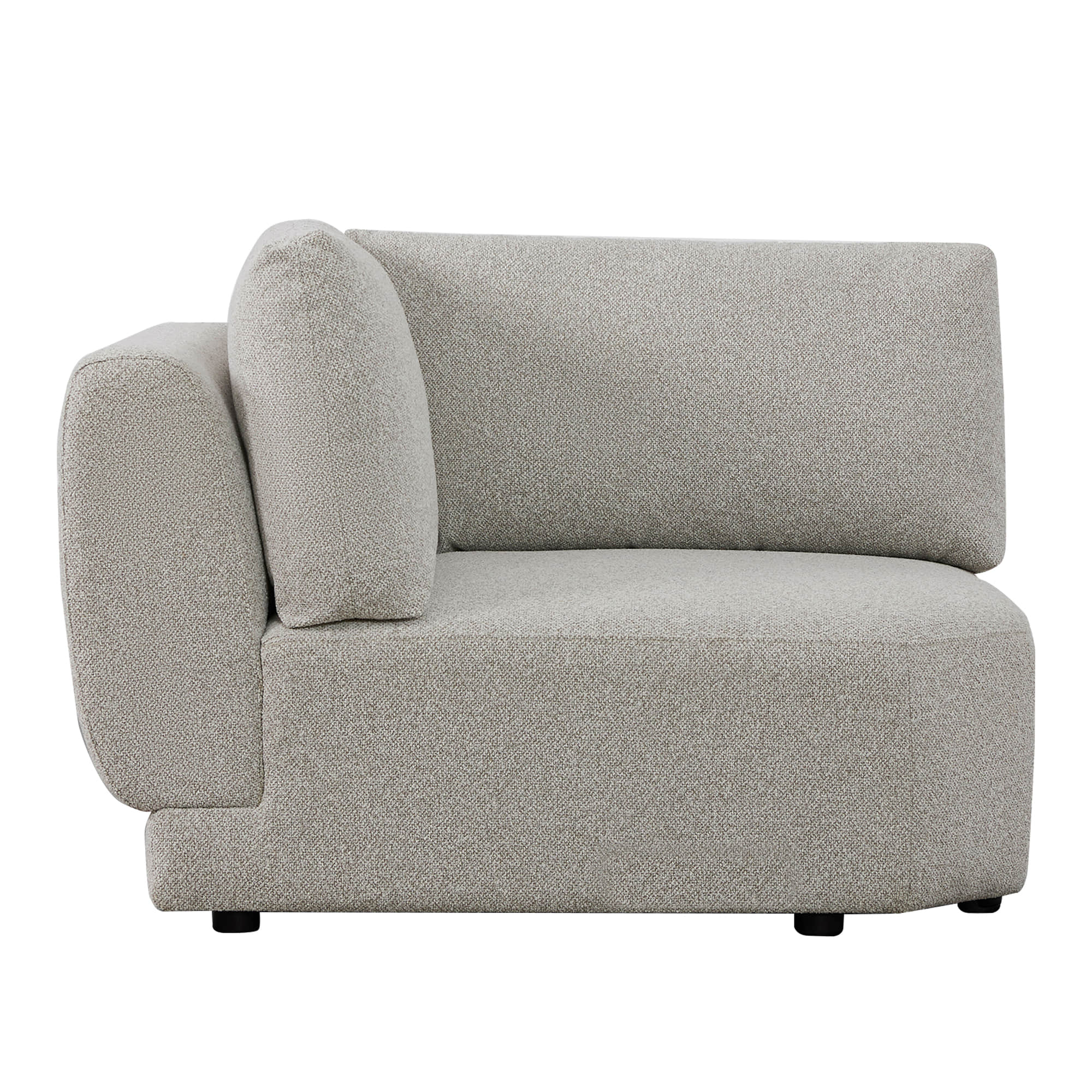 Grace 4-Seat Modular Curved Sofa – Generously Sized Design