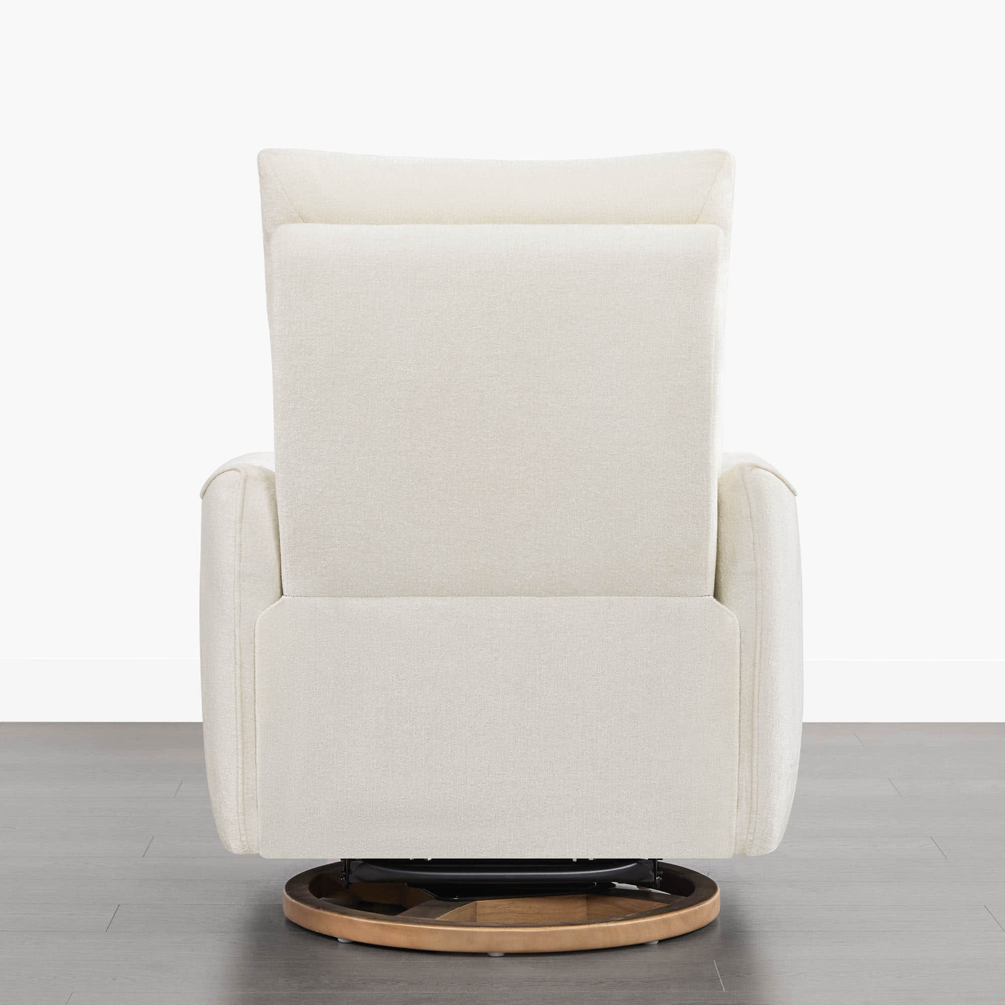 Janice Power Swivel Nursery Glider Recliner with Power Headrest