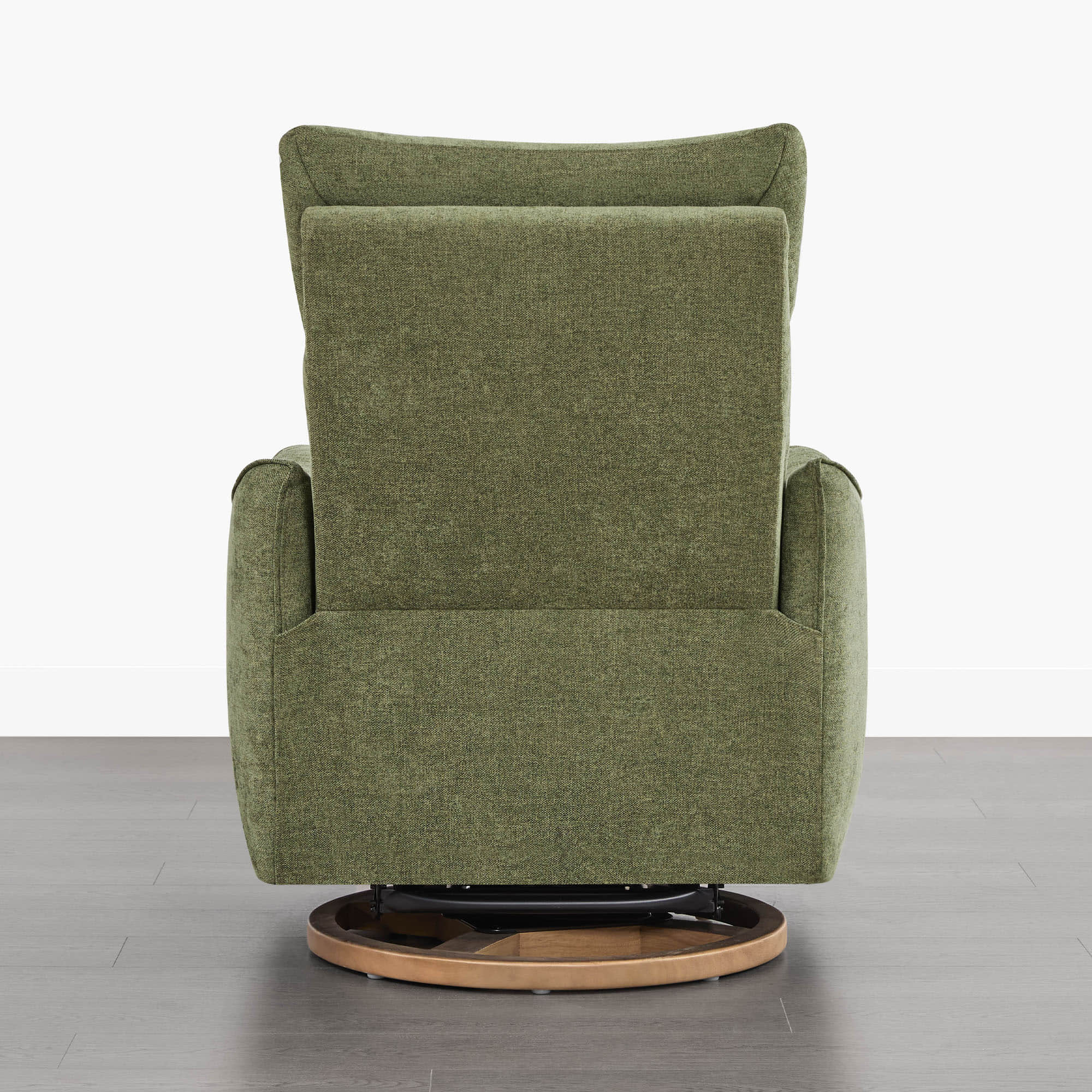 Janice Power Swivel Nursery Glider Recliner with Power Headrest