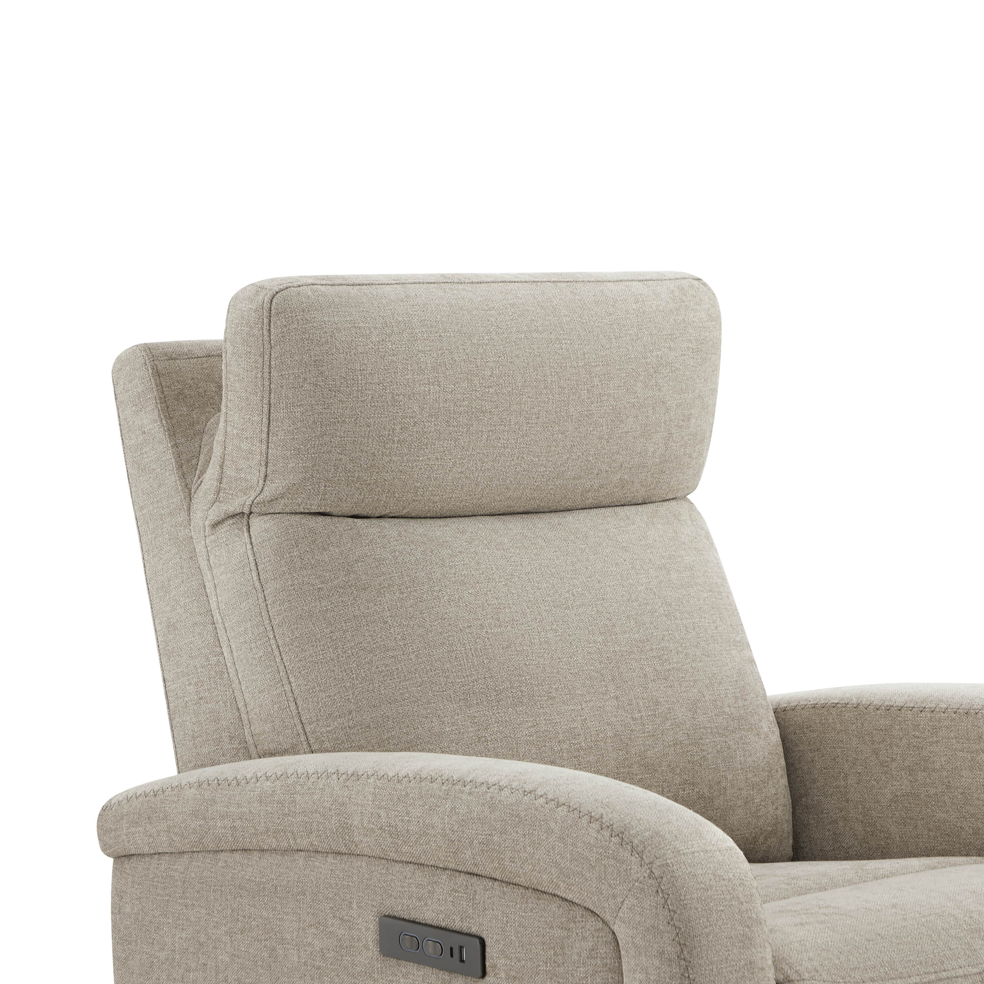 Keni Wall Hugger Power Recliner with Power Headrest