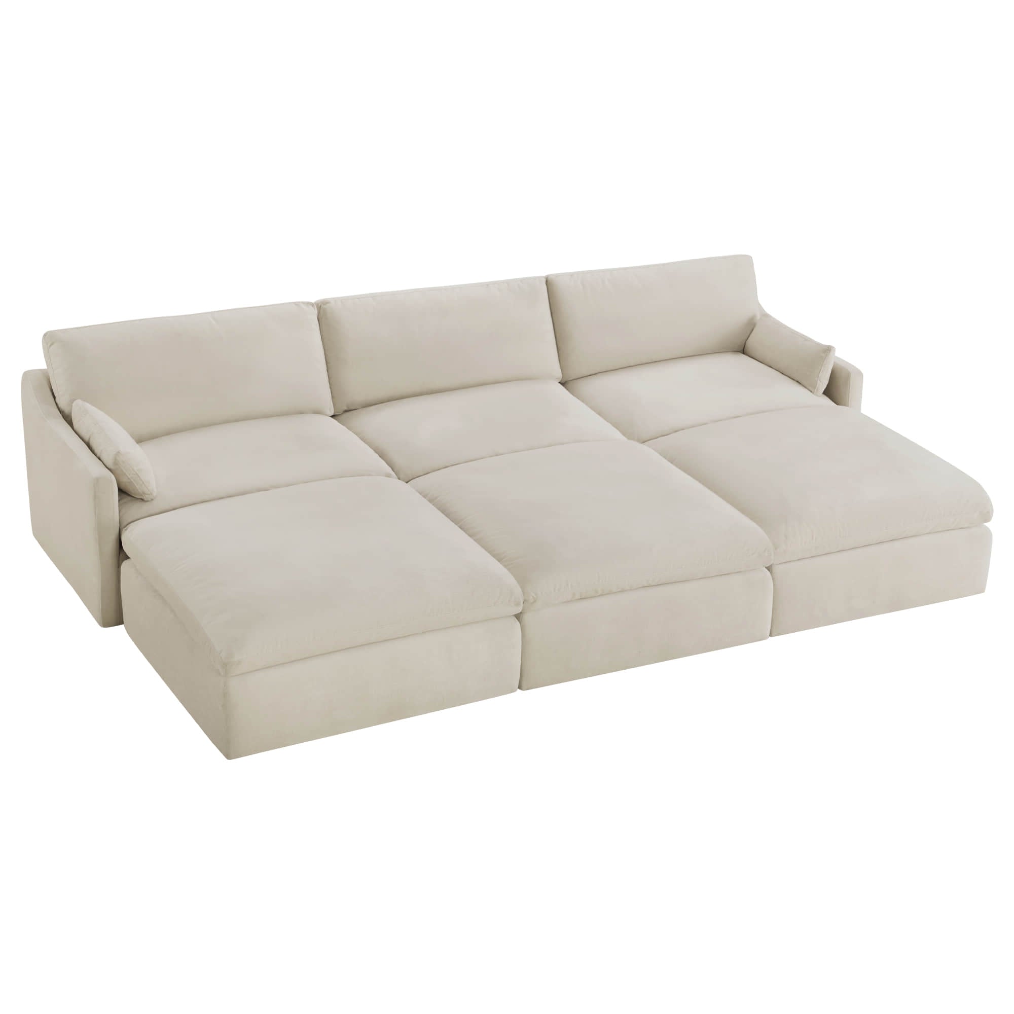 Kenna 6 Seat Modular Sofa Pit Sectional