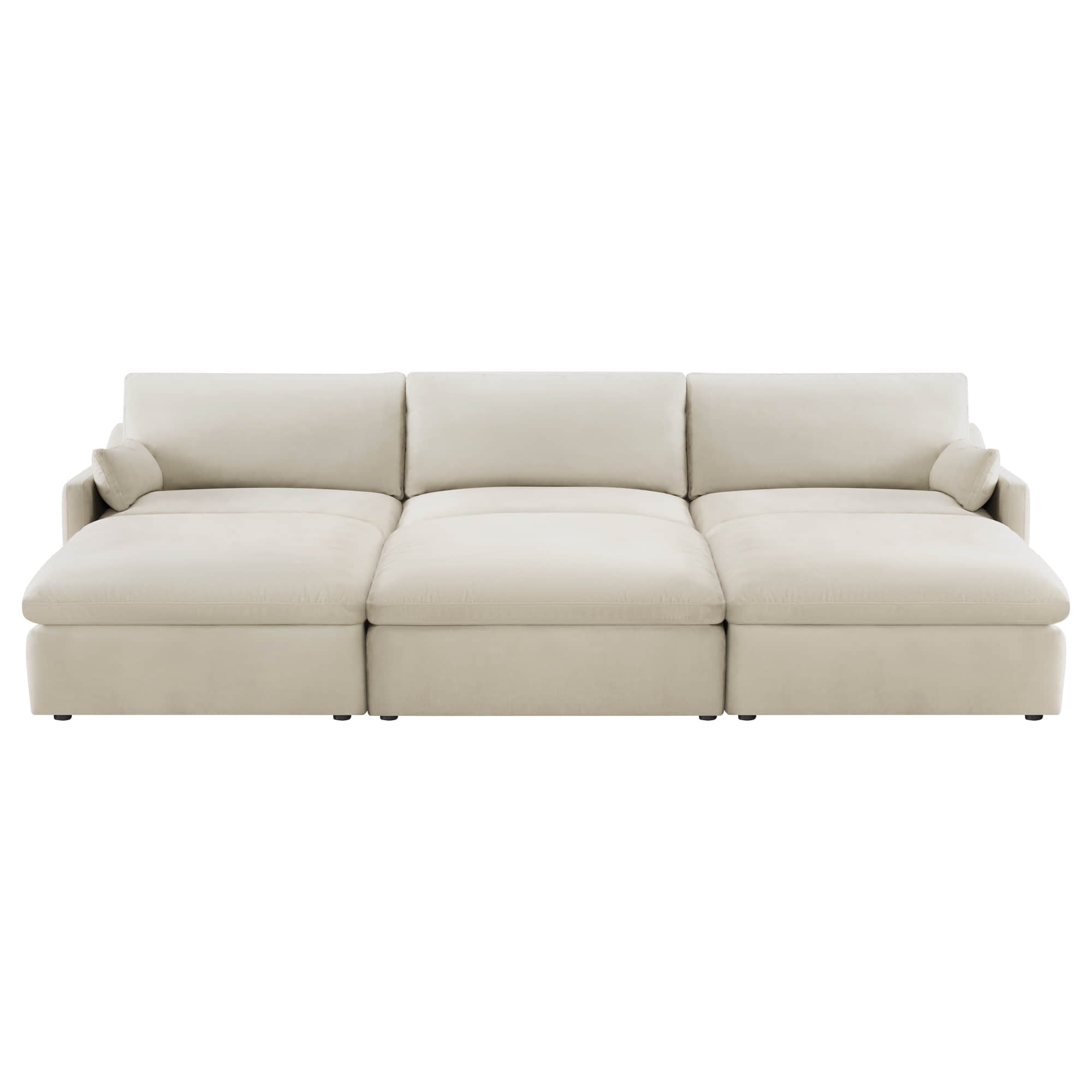 Kenna 6 Seat Modular Sofa Pit Sectional