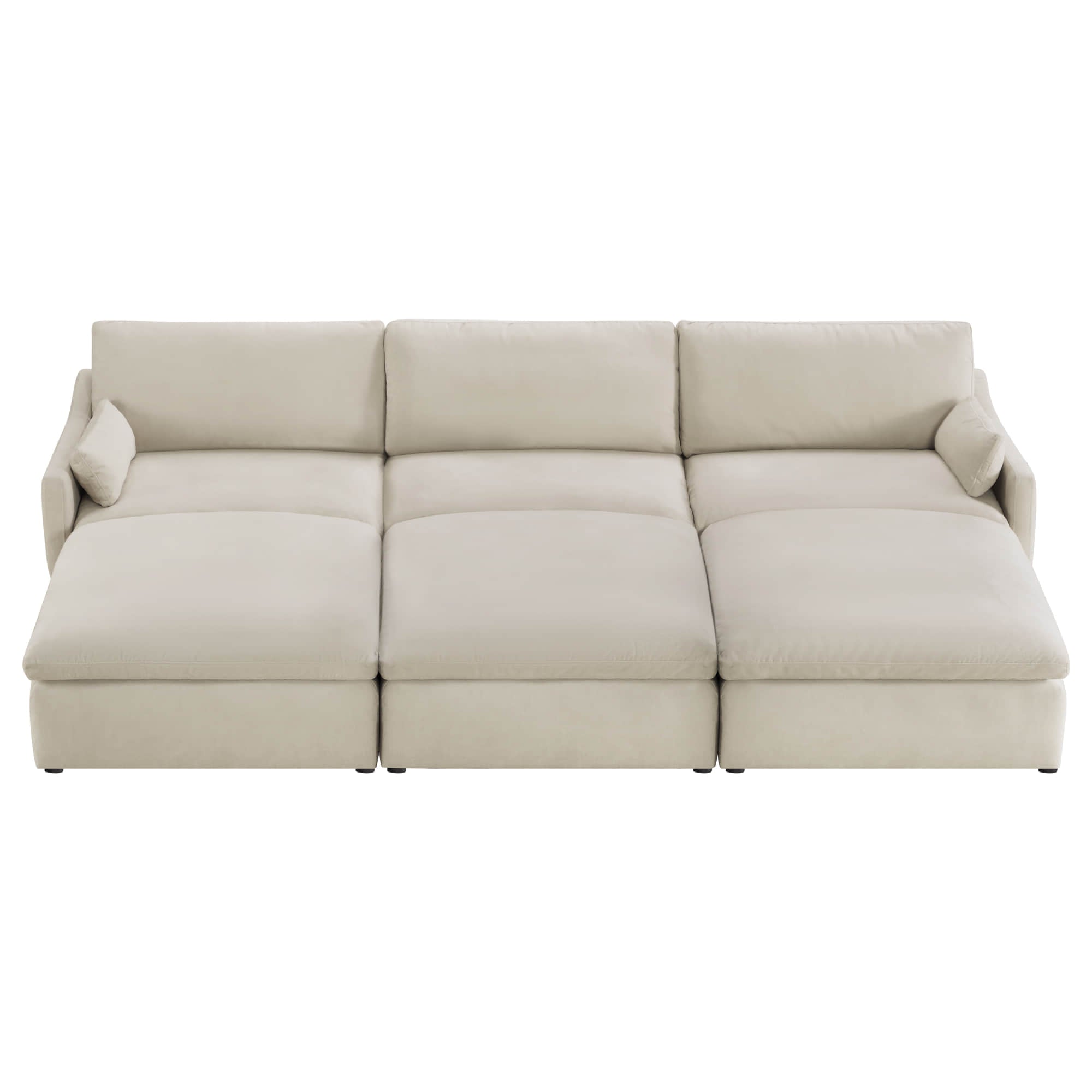 Kenna 6 Seat Modular Sofa Pit Sectional