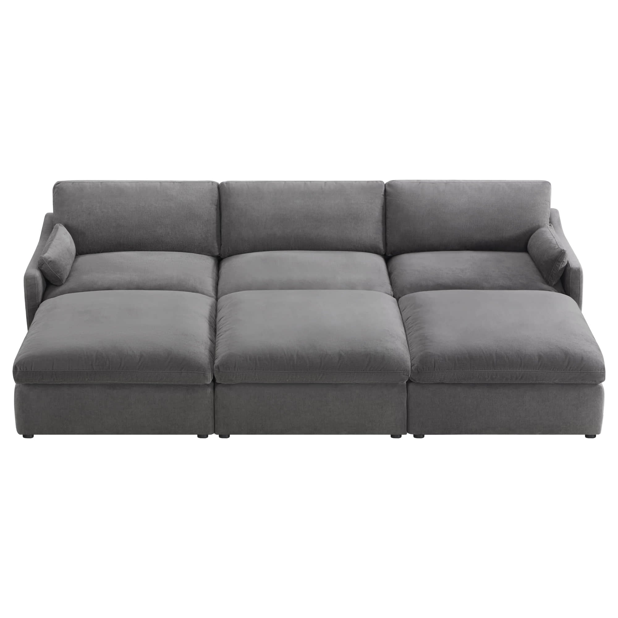 Kenna 6 Seat Modular Sofa Pit Sectional