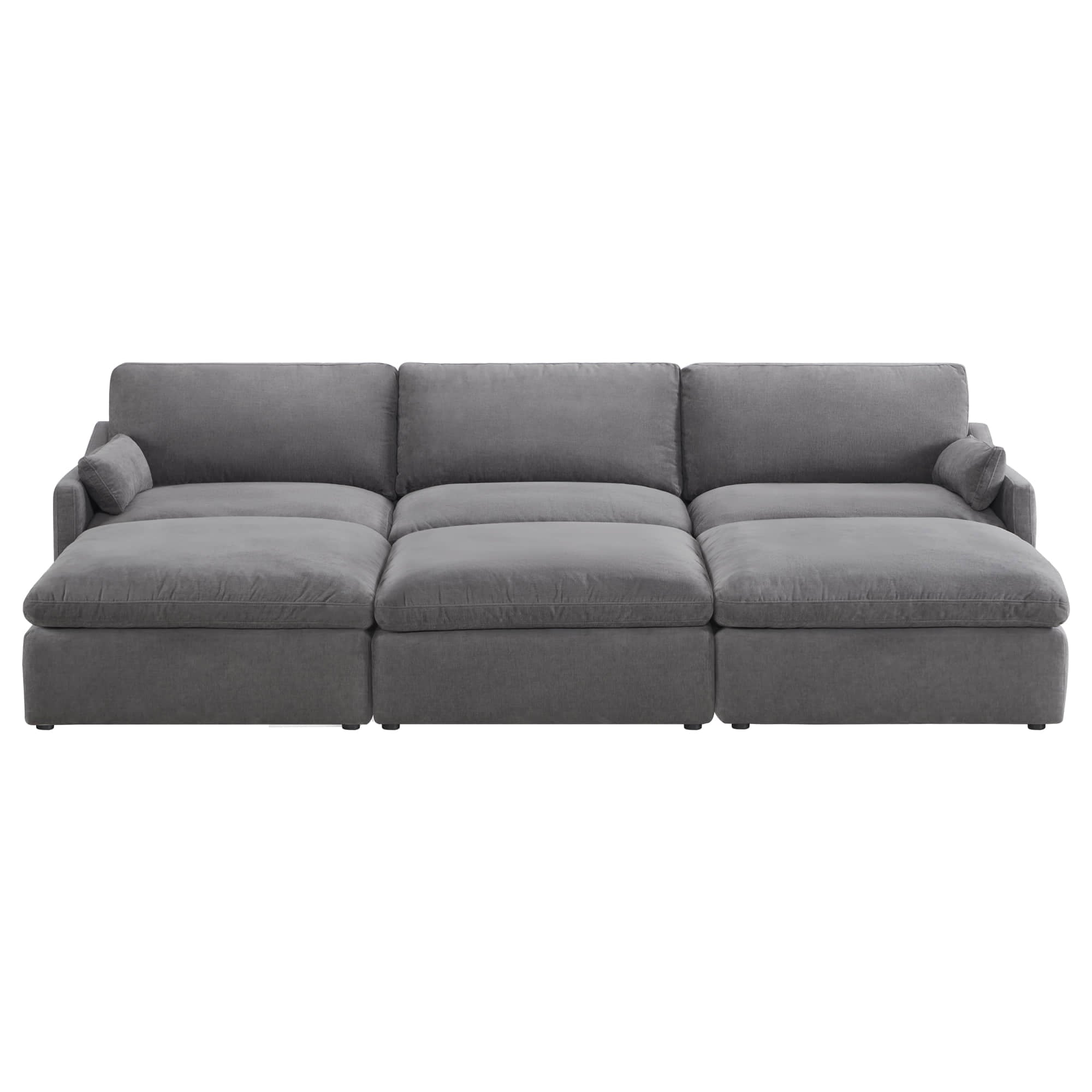 Kenna 6 Seat Modular Sofa Pit Sectional