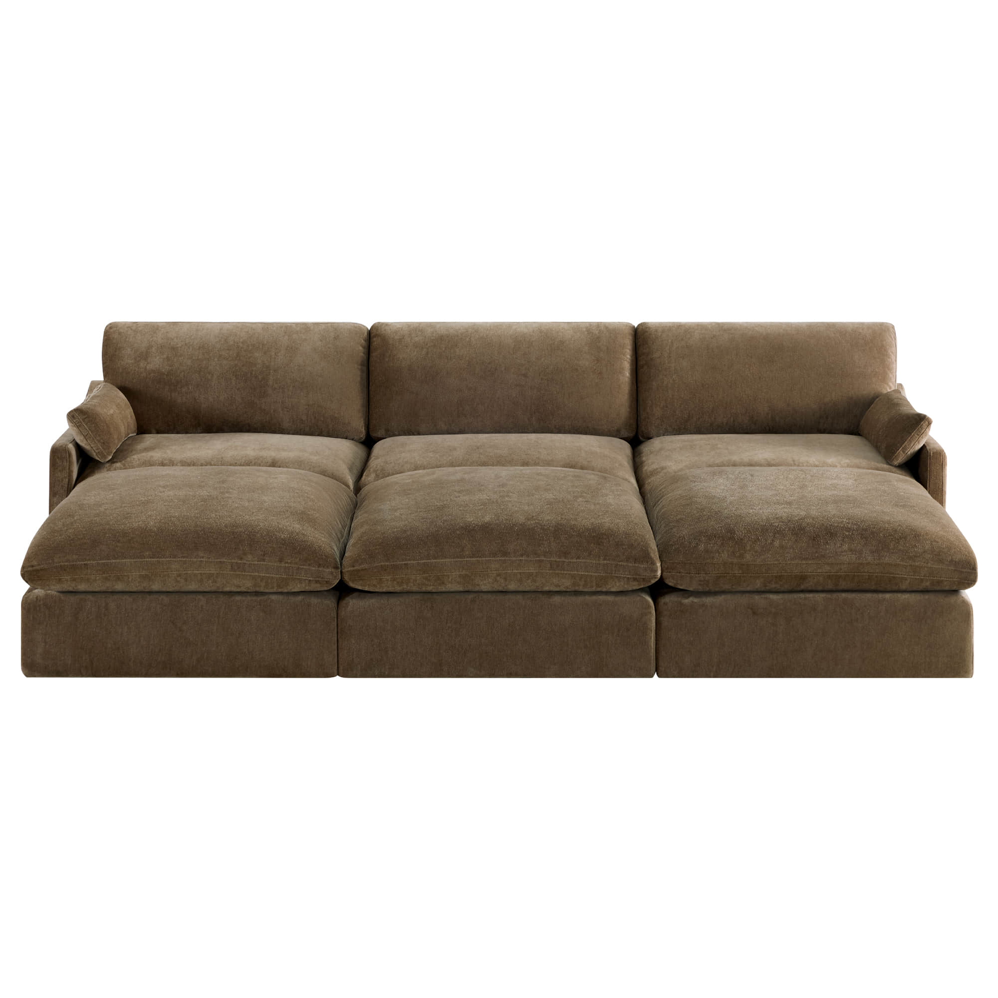 Kenna 6 Seat Modular Sofa Pit Sectional