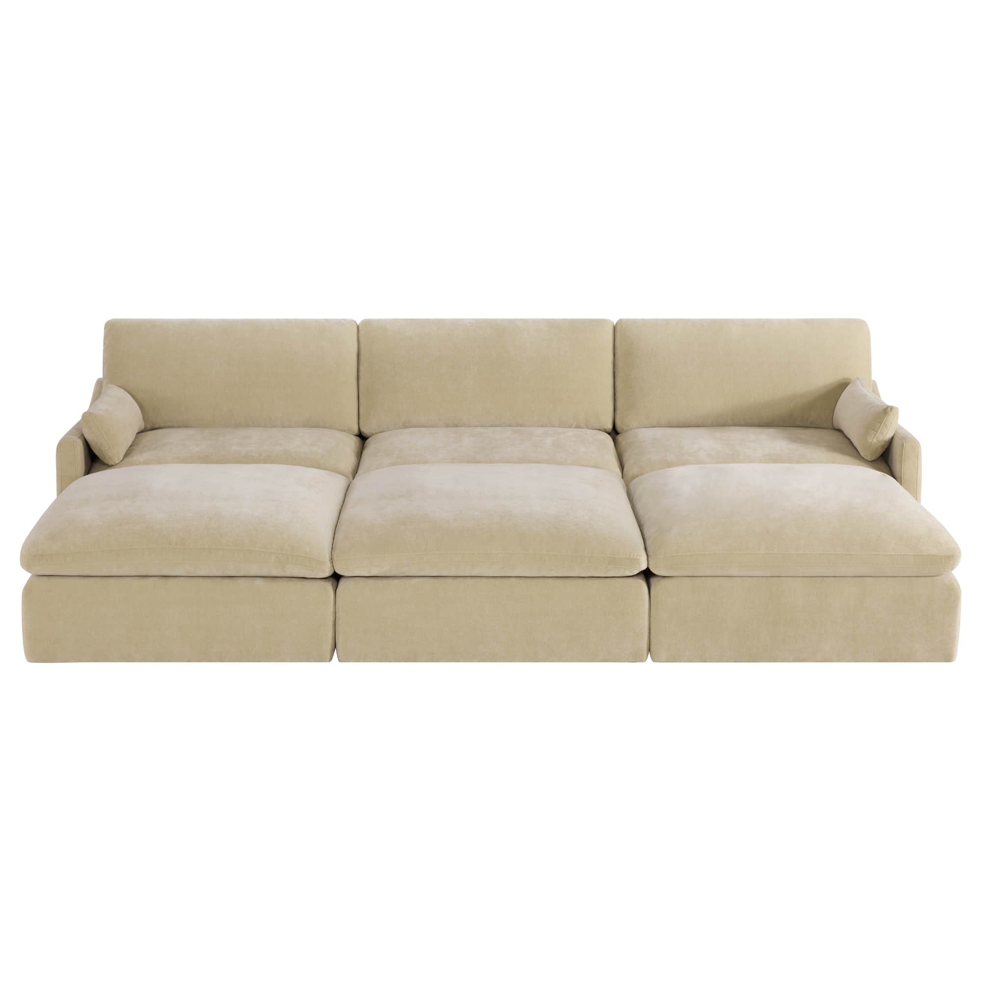 Kenna 6 Seat Modular Sofa Pit Sectional