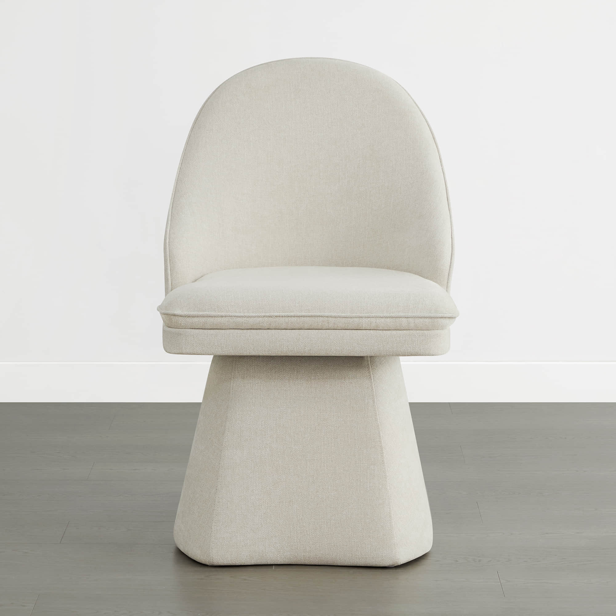 Leda Upholstered Swivel Dining Chair