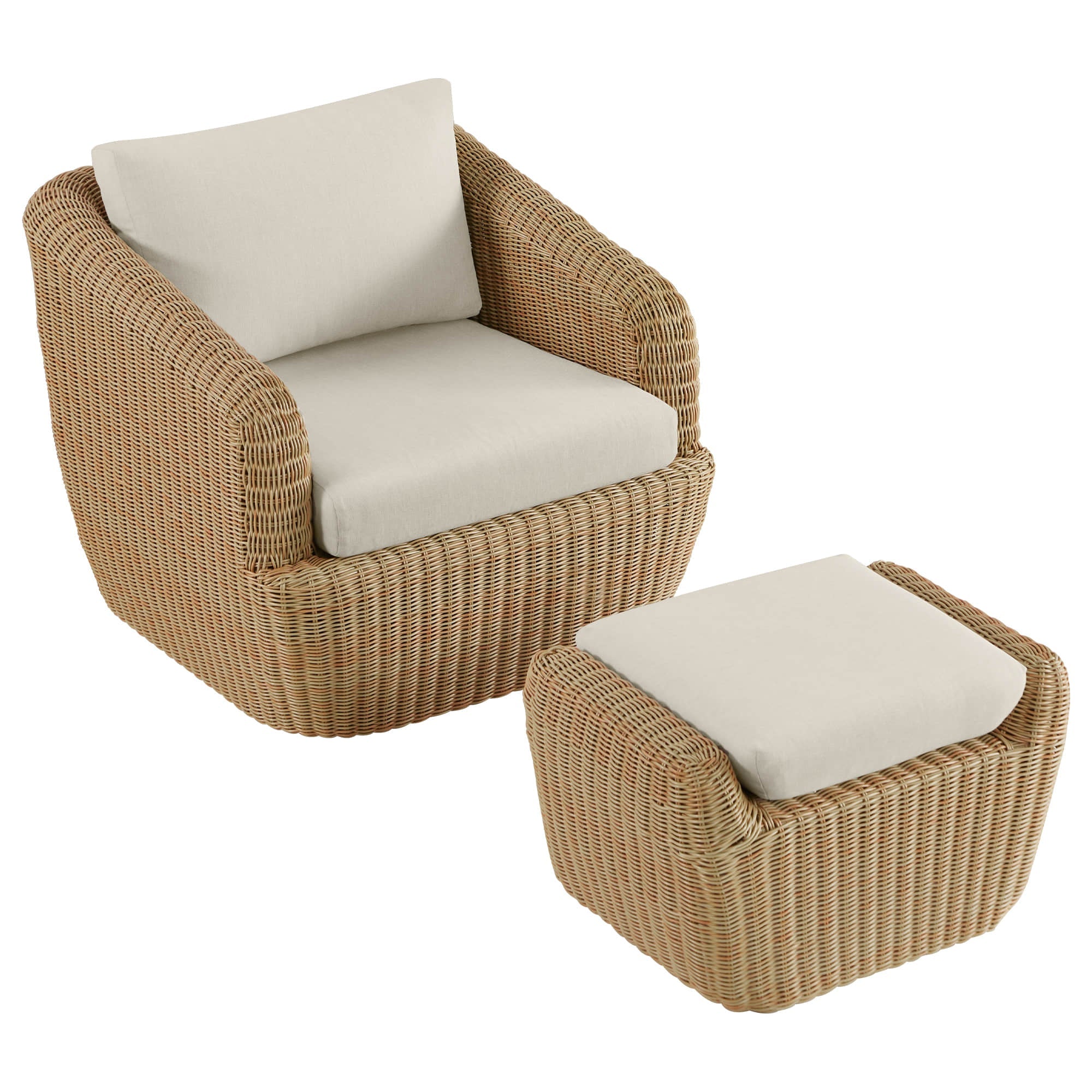 Liana Wicker Outdoor Lounge Set
