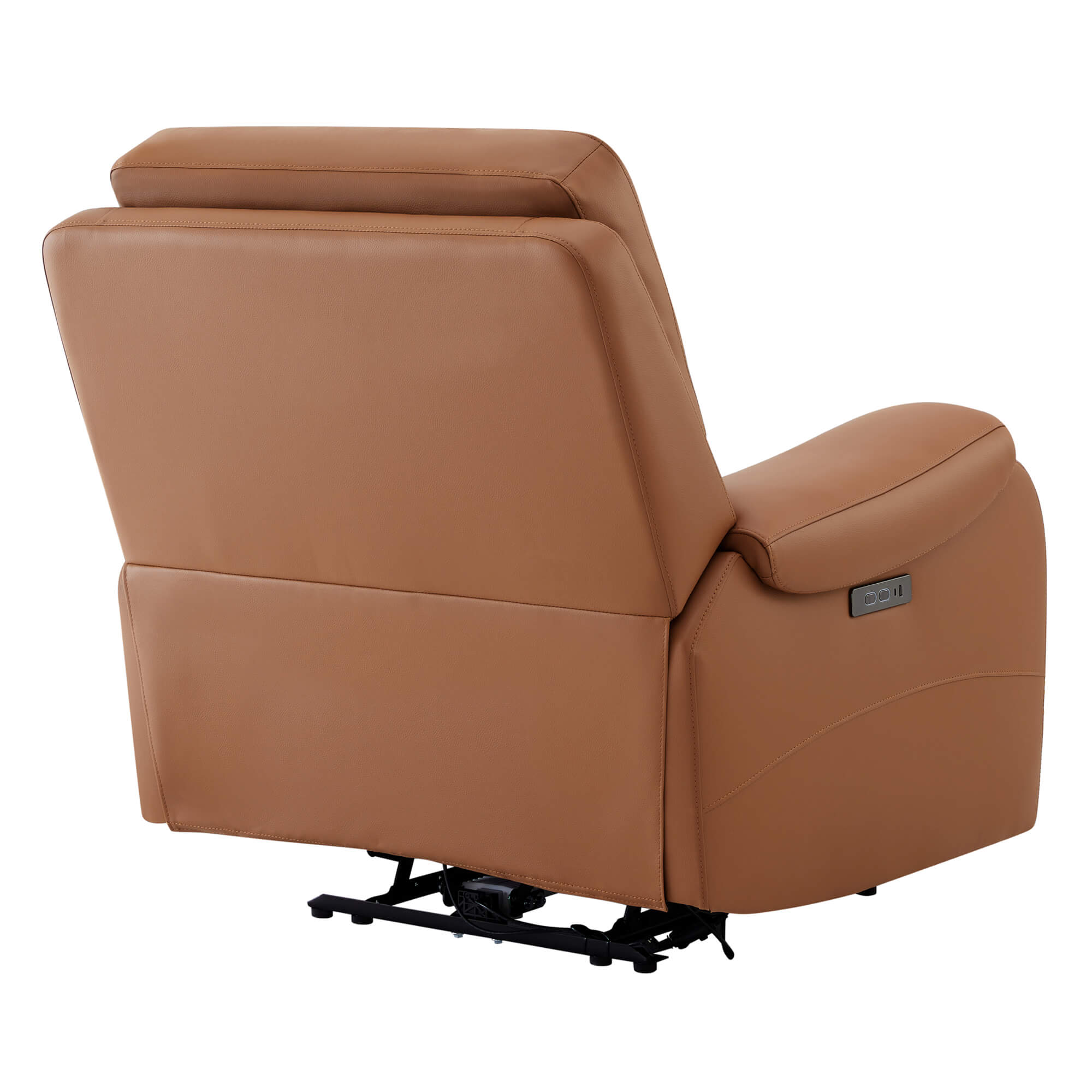 Noah Zero-Gravity Genuine Leather Recliner with Power Headrest