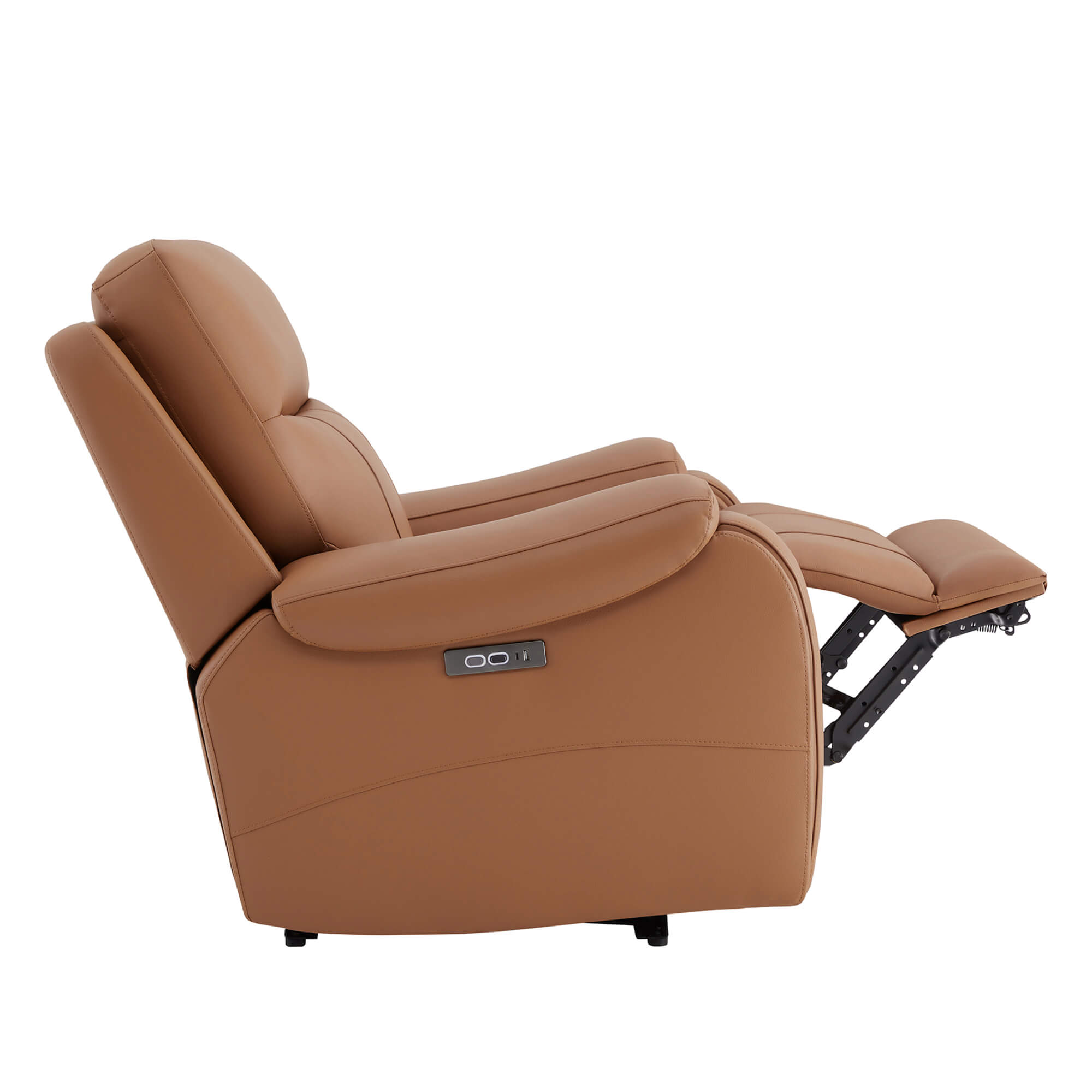 Noah Zero-Gravity Genuine Leather Recliner with Power Headrest