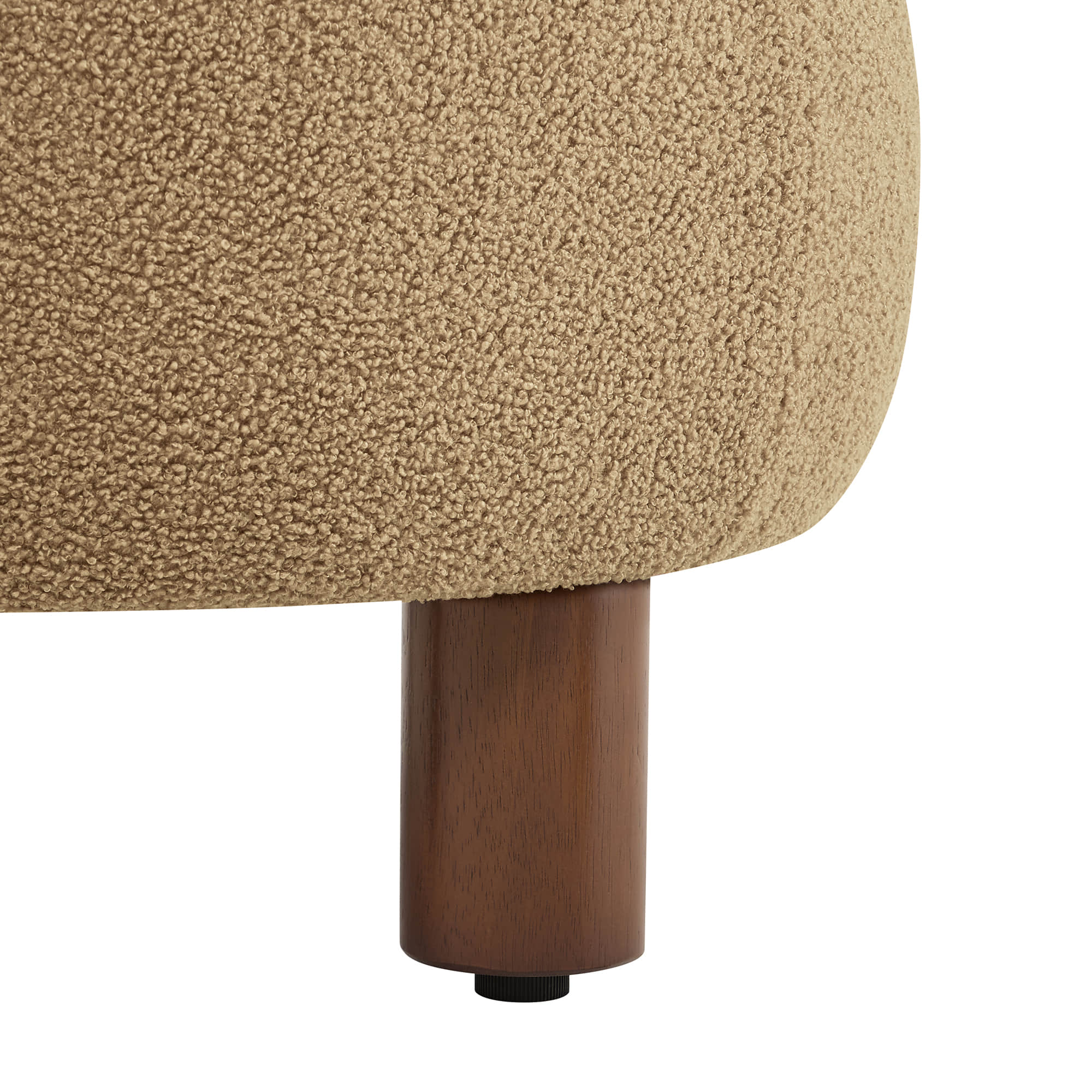 Shauna Modern Plush Faux Sherpa Accent Chair