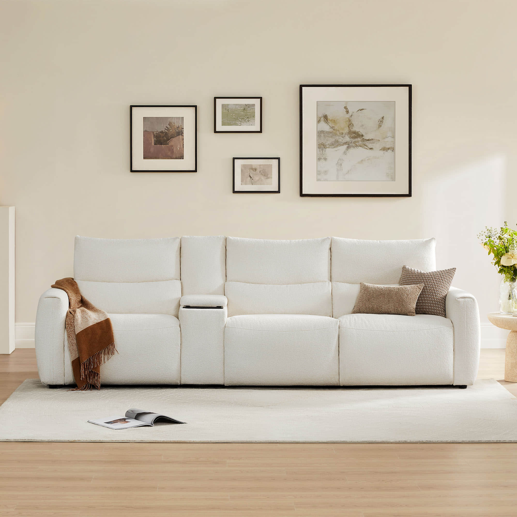 Skyline 3-Seat Zero Gravity Reclining Sofa with Power Headrest