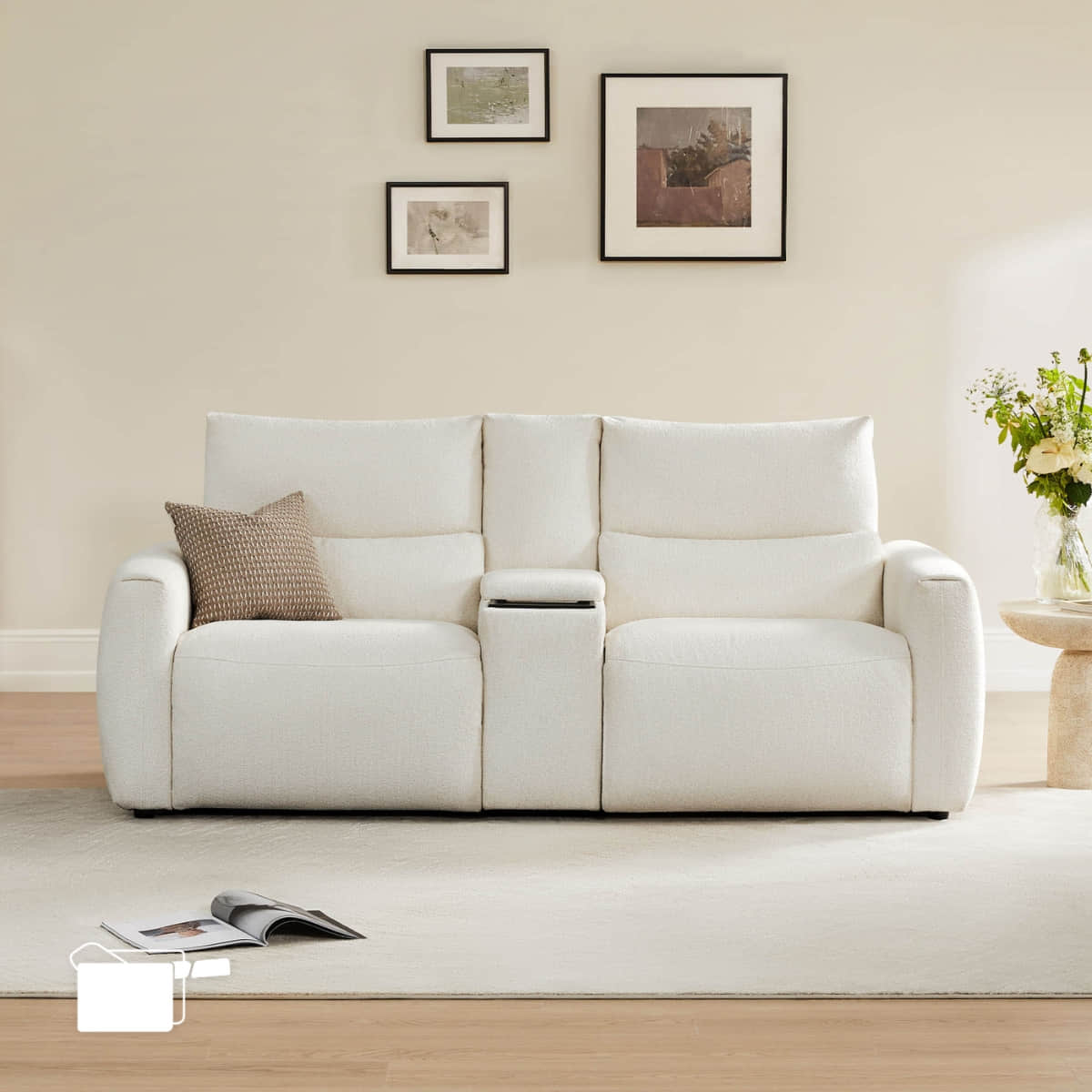 Skyline 2-Seat Zero Gravity Reclining Sofa with Power Headrest