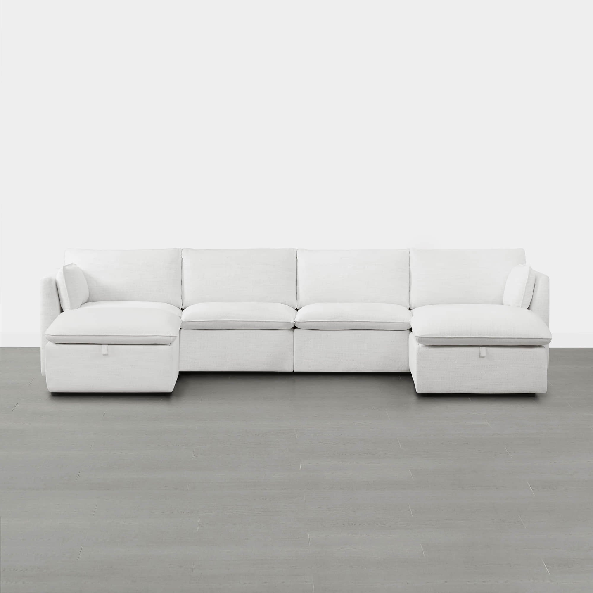 Sophia 6-Piece Feather Modular Sofa