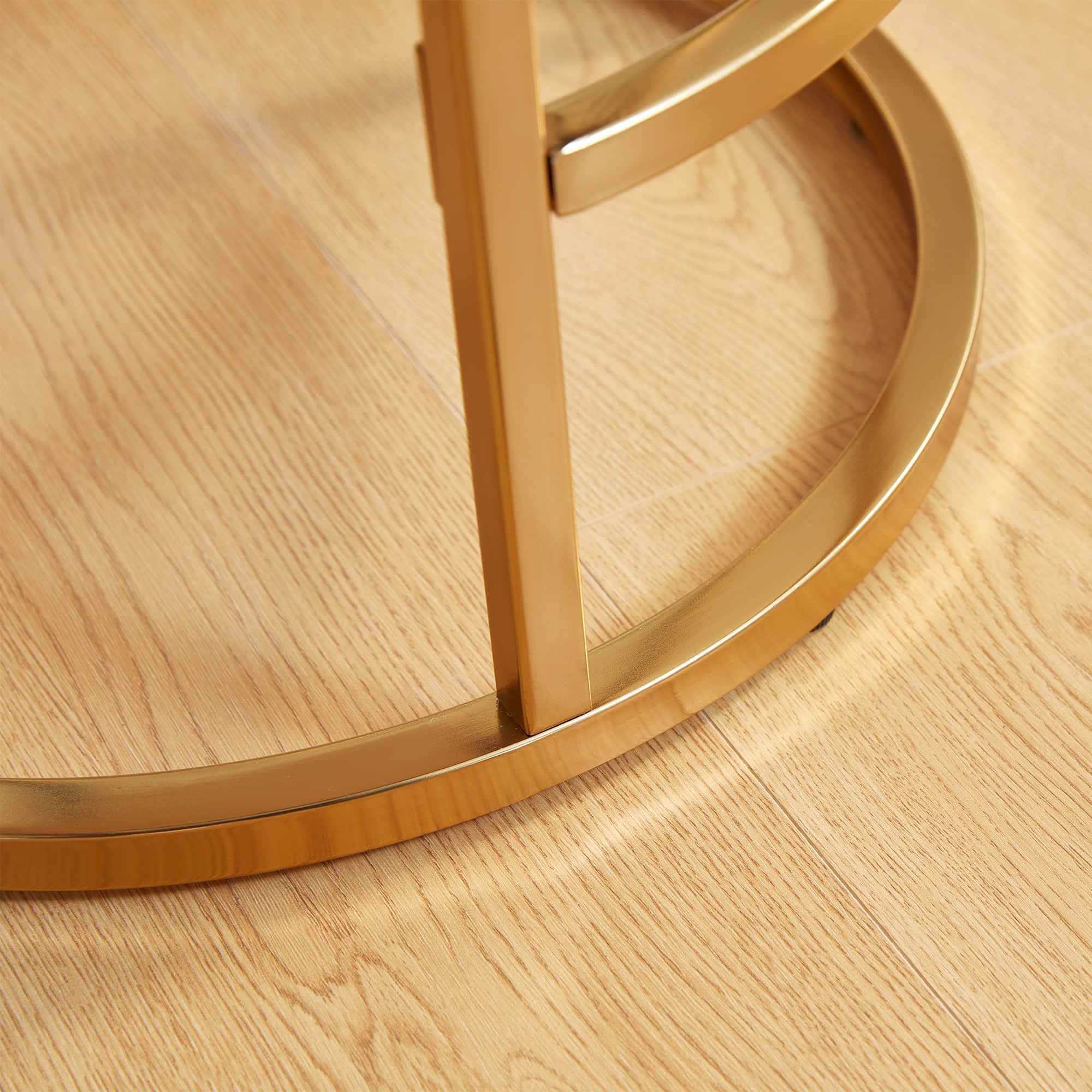 Tanya Modern Chenille Swivel Counter Stool