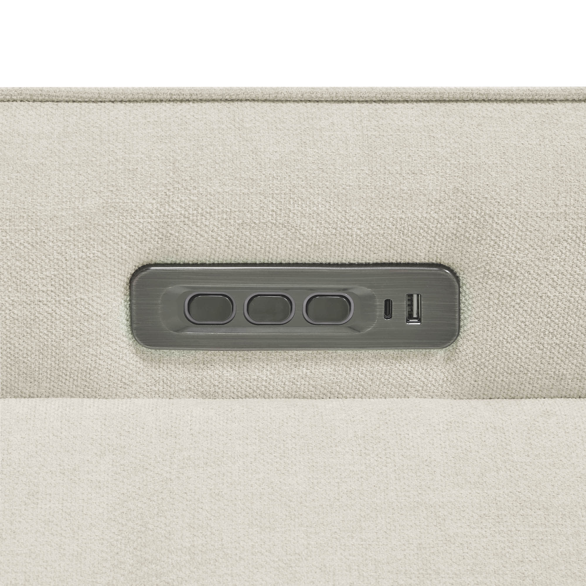 Vinca Power Swivel Nursery Glider Recliner with Power Lumbar & Headrest