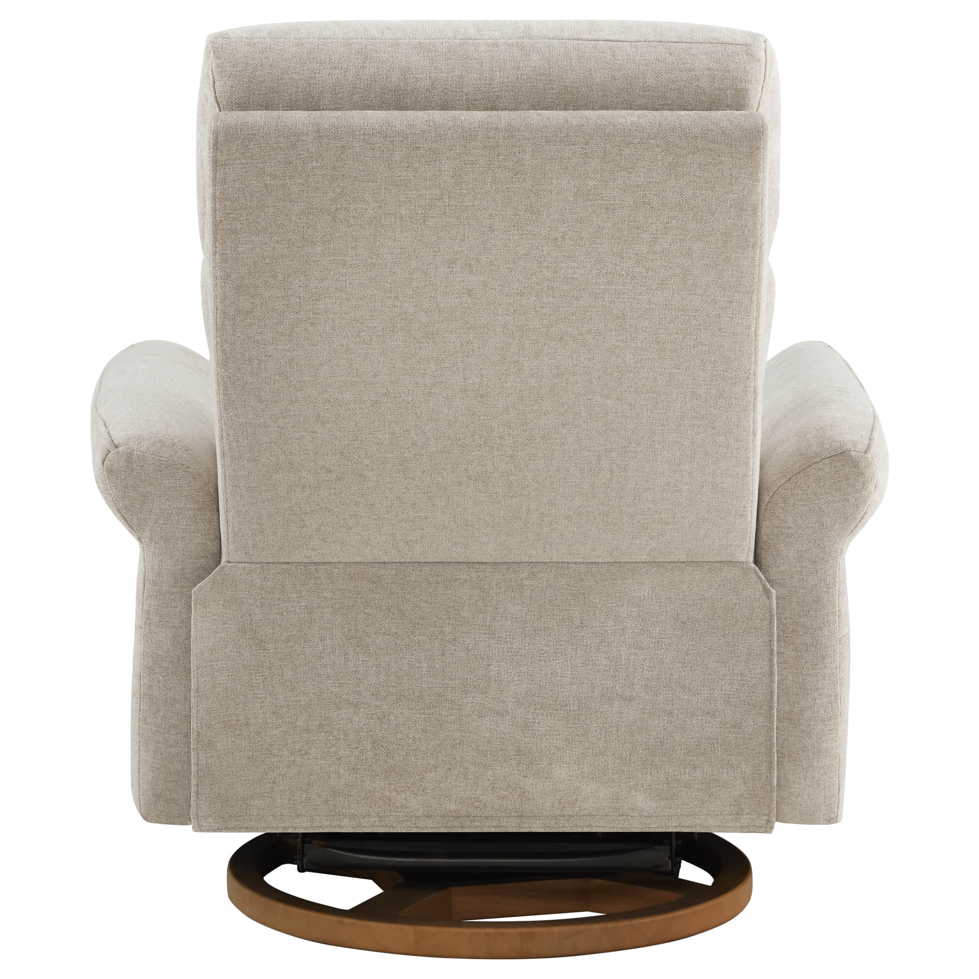 Vinca Power Swivel Nursery Glider Recliner with Power Lumbar & Headrest