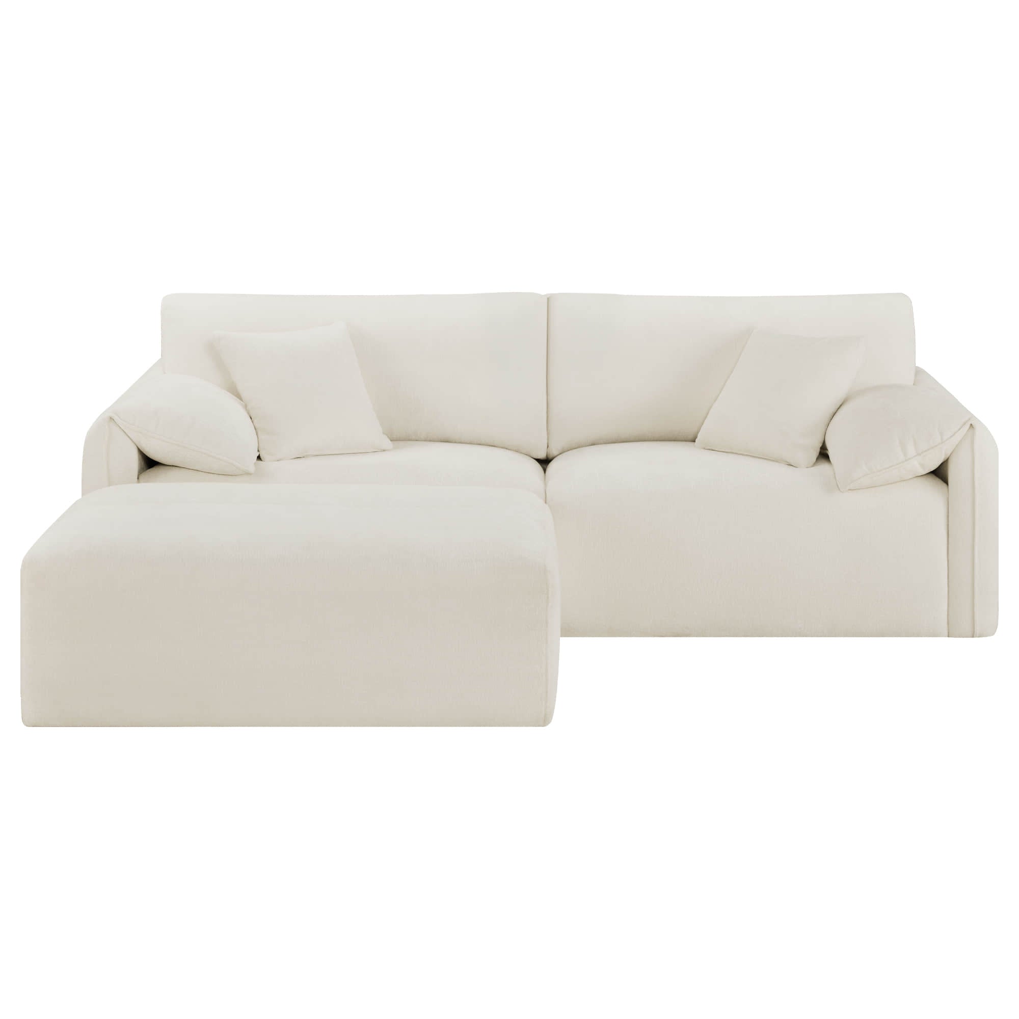 Winsley 3-Seat Sofa with Ottoman, Configurable Pit Sectional