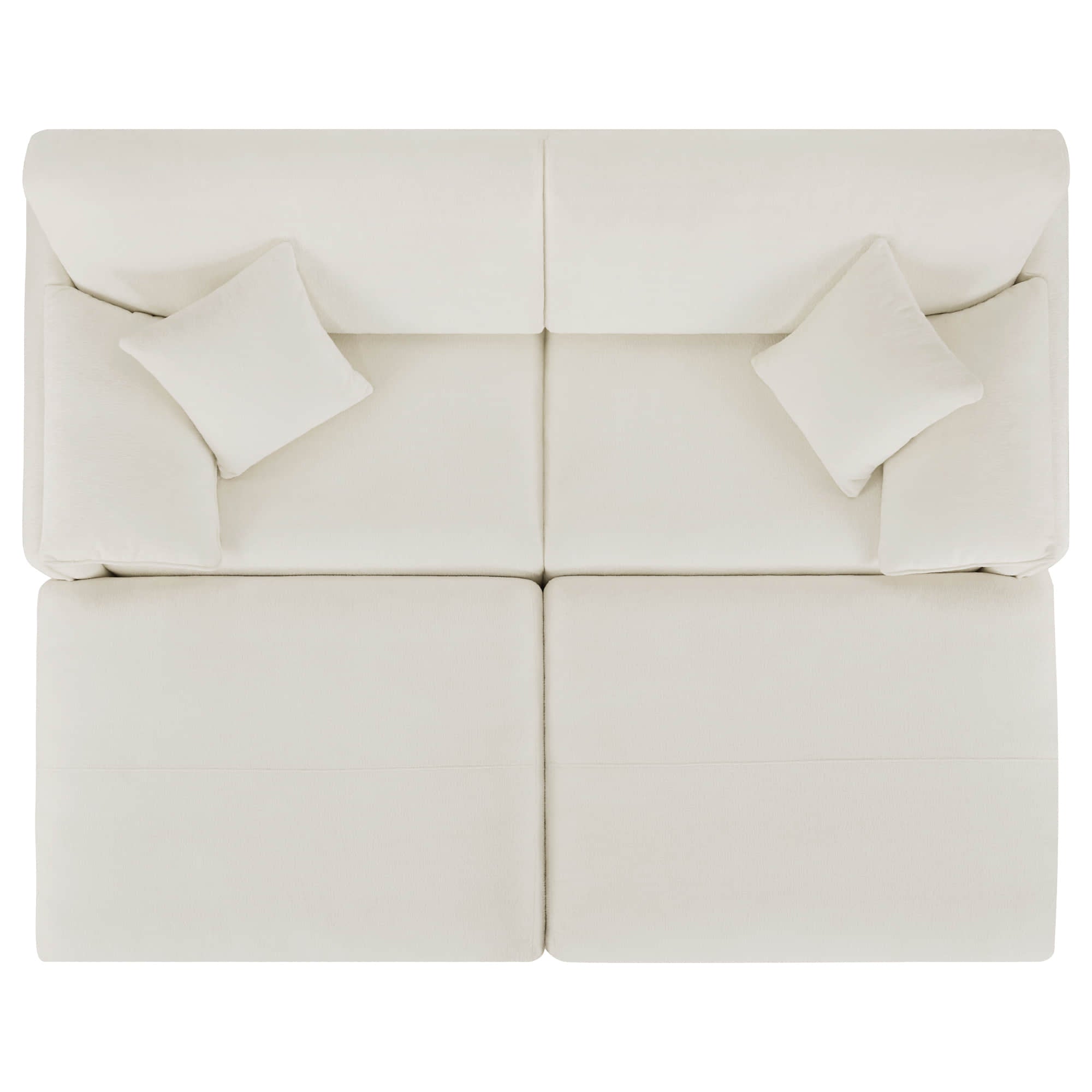 Winsley 3-Seat Sofa with Ottoman, Configurable Pit Sectional