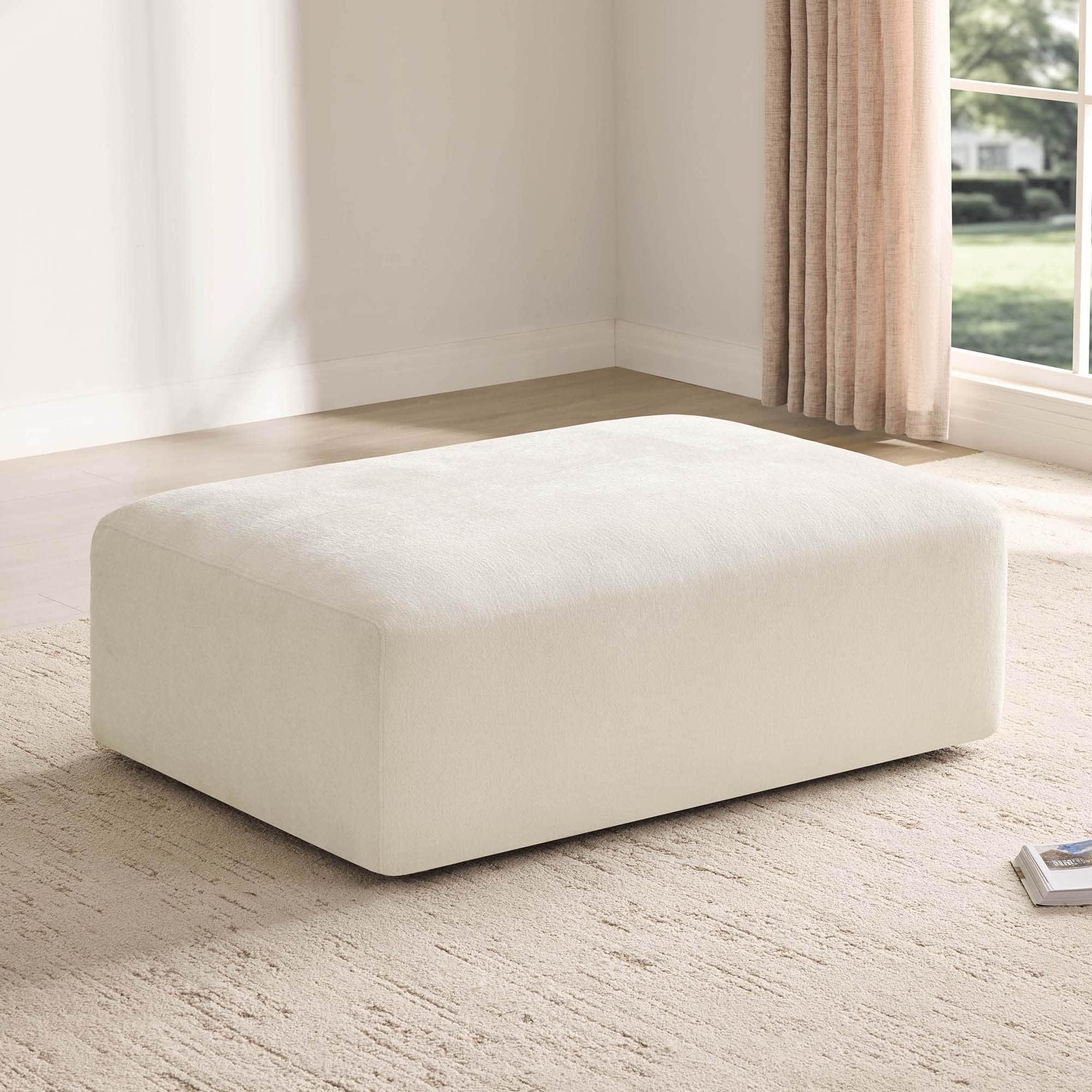 Winsley 3-Seat Sofa with Ottoman, Configurable Pit Sectional