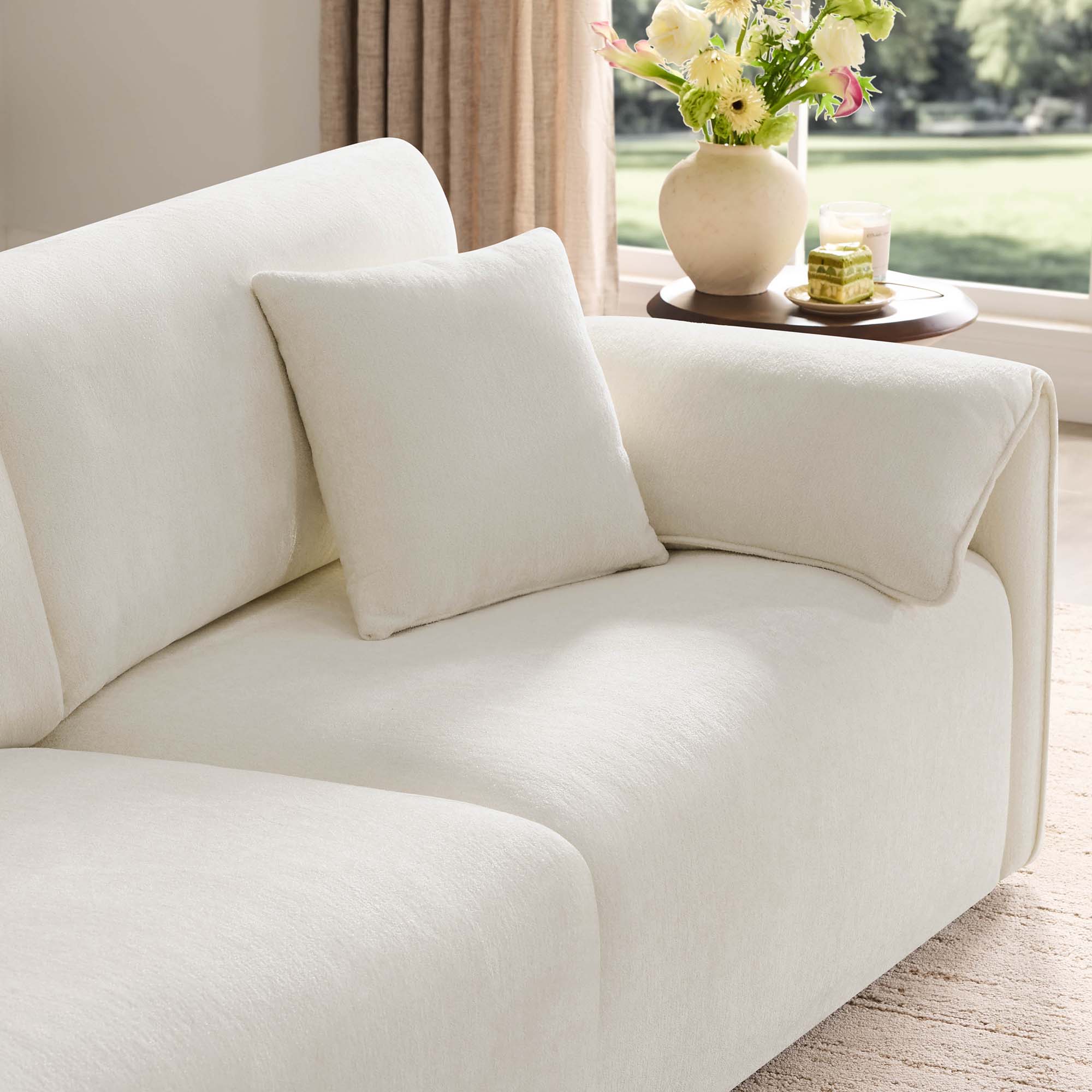 Winsley 3-Seat Sofa with Ottoman, Configurable Pit Sectional