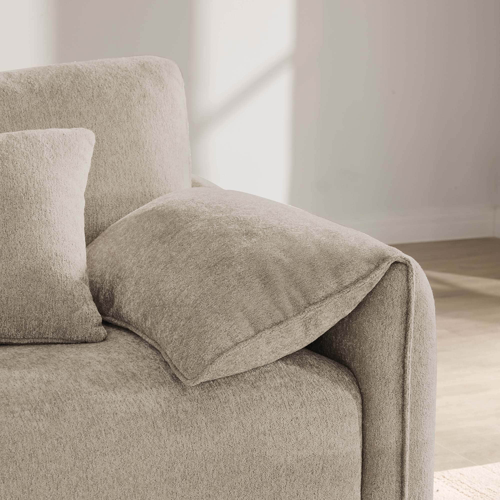 Winsley 3-Seat Sofa with Ottoman, Configurable Pit Sectional