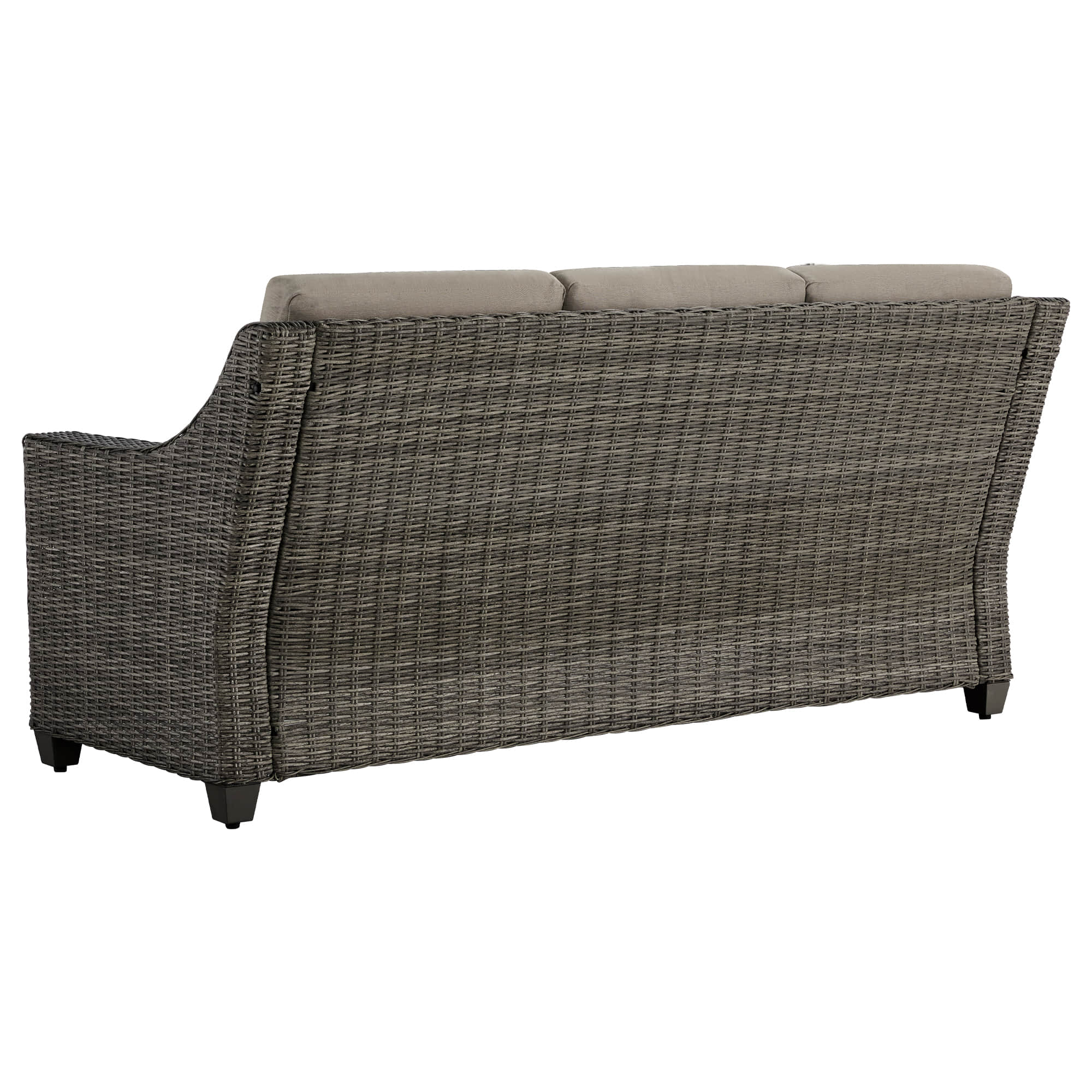 Elara Outdoor Rattan Sofa Set with Rocking Chairs and Coffee Table - 5 Seats