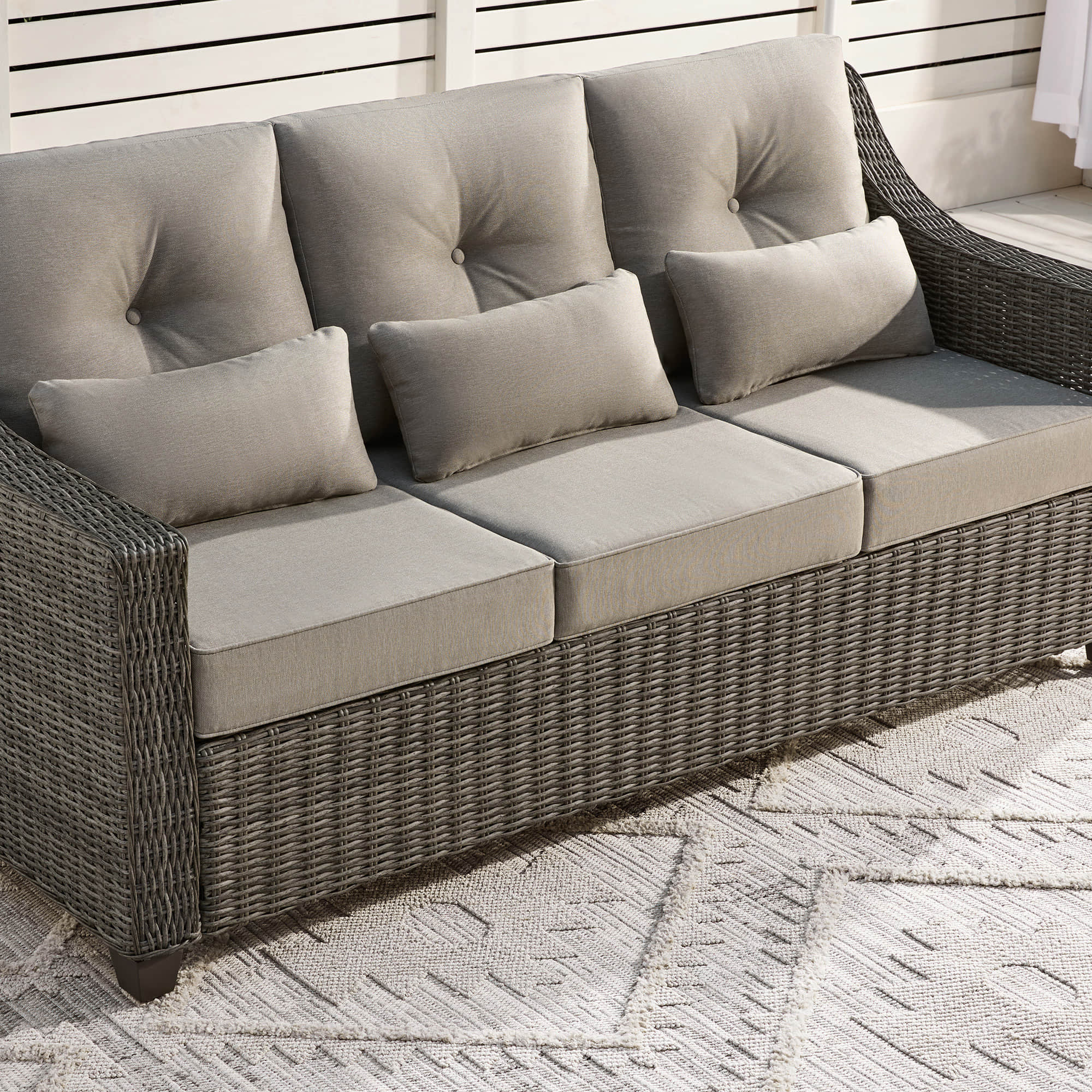 Elara Rattan Outdoor Sofa