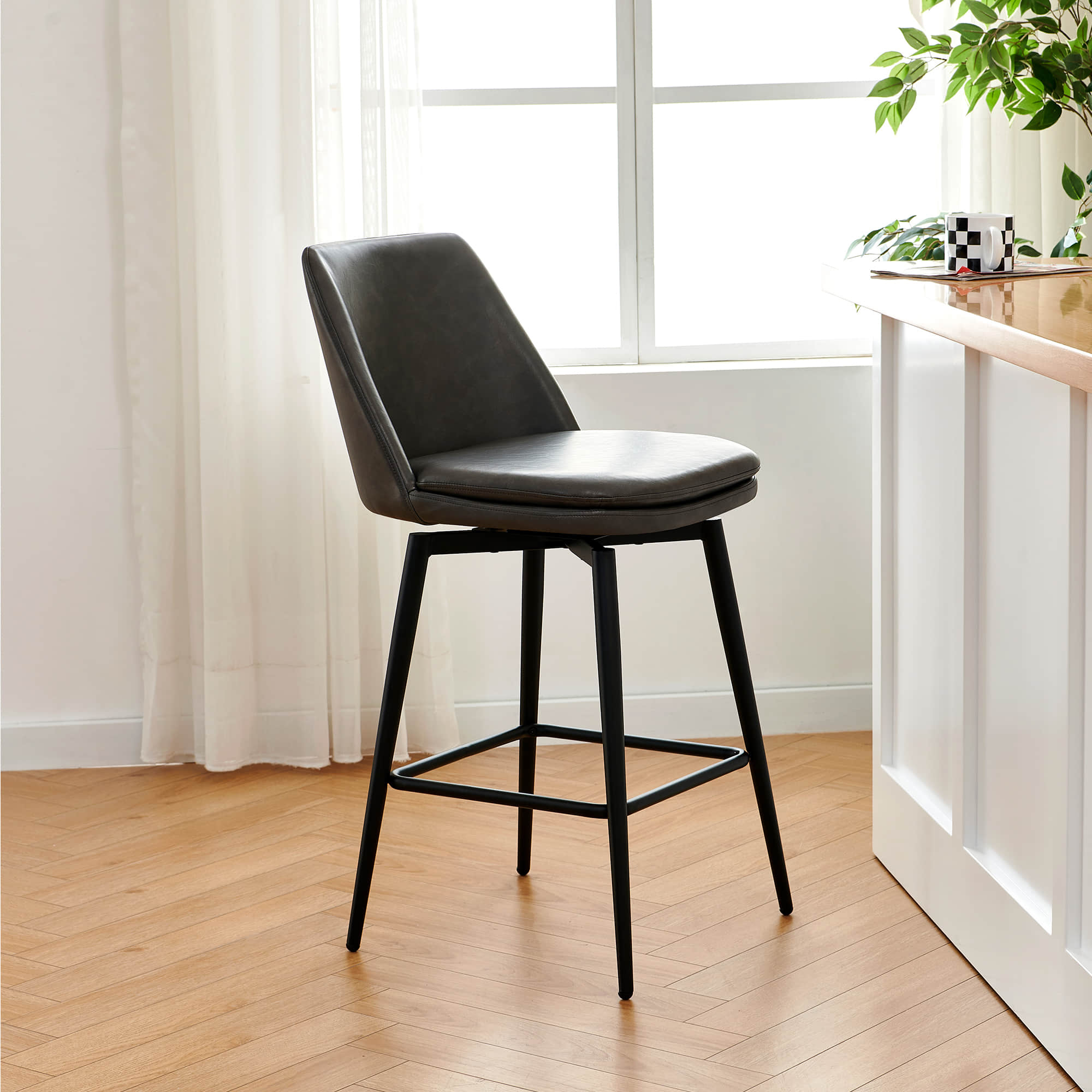 Eli Swivel Bar & Counter Stool