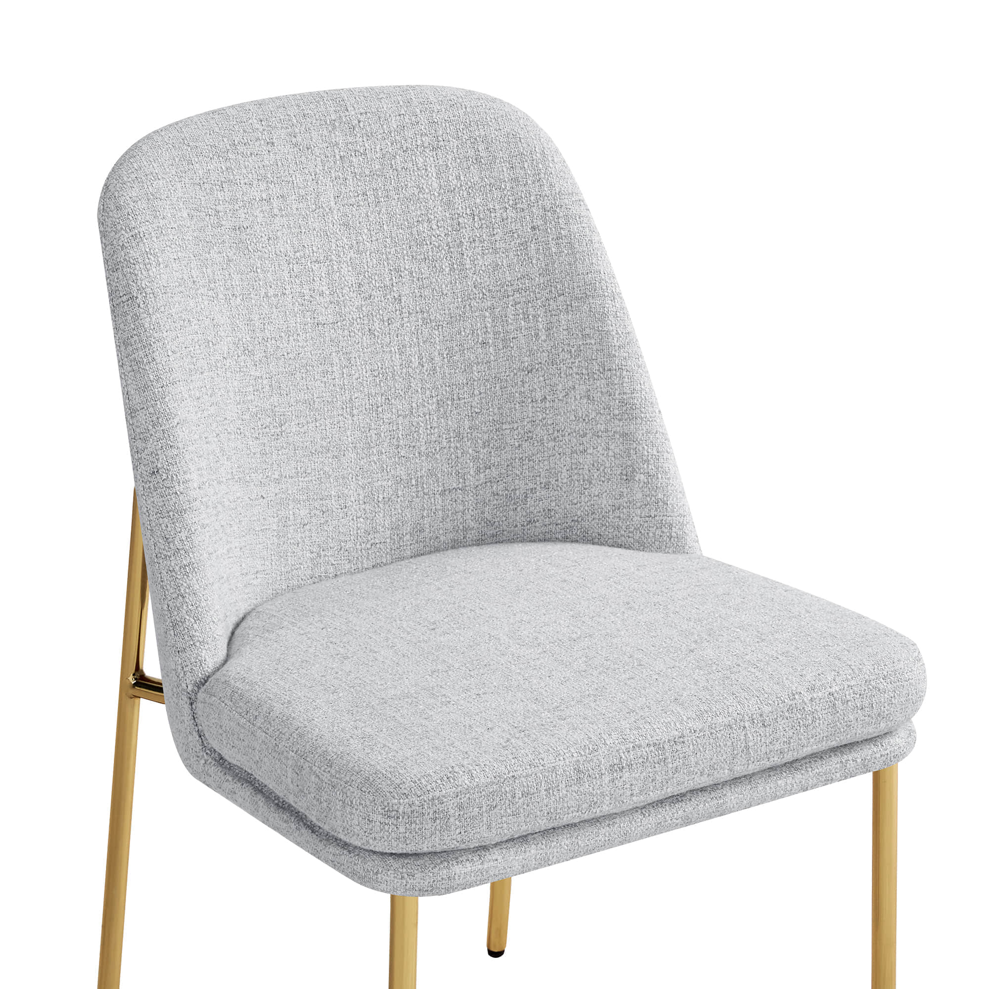 Golda Dining Chair With Metal Base