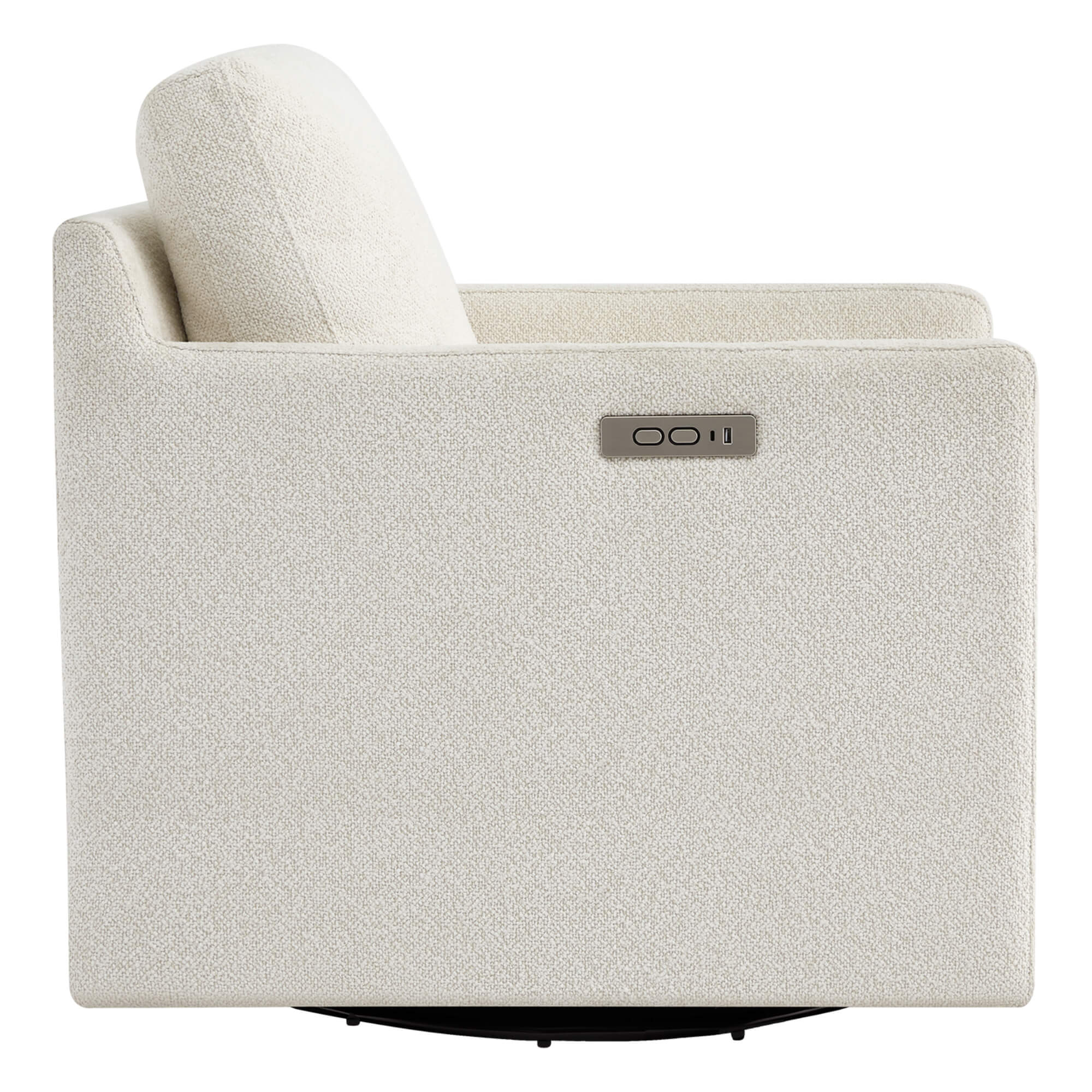 Henry Swivel Accent Chair with Electric Footrests & Charging Ports