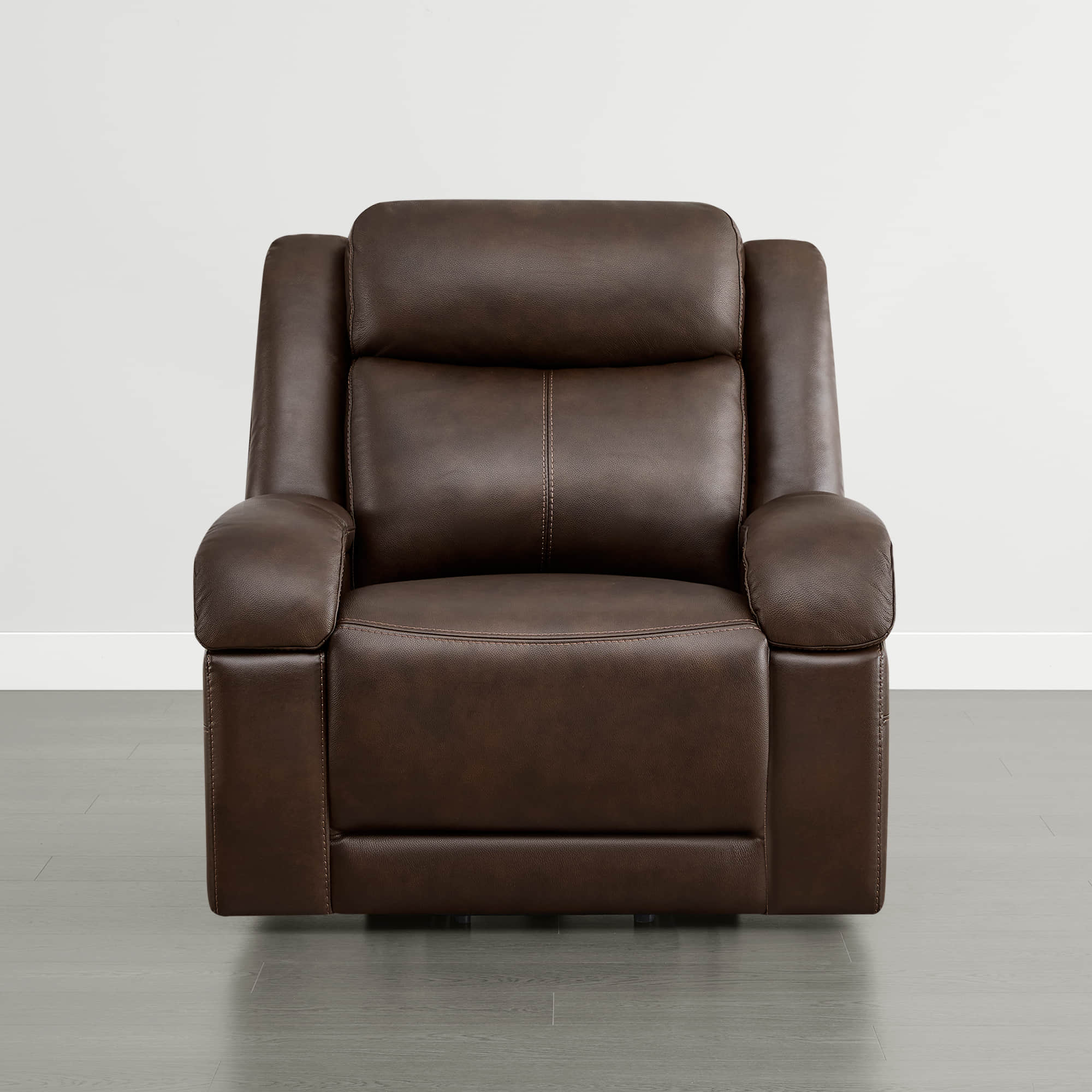 Isaac Genuine Leather Lift Assist Recliner With Power Headrest